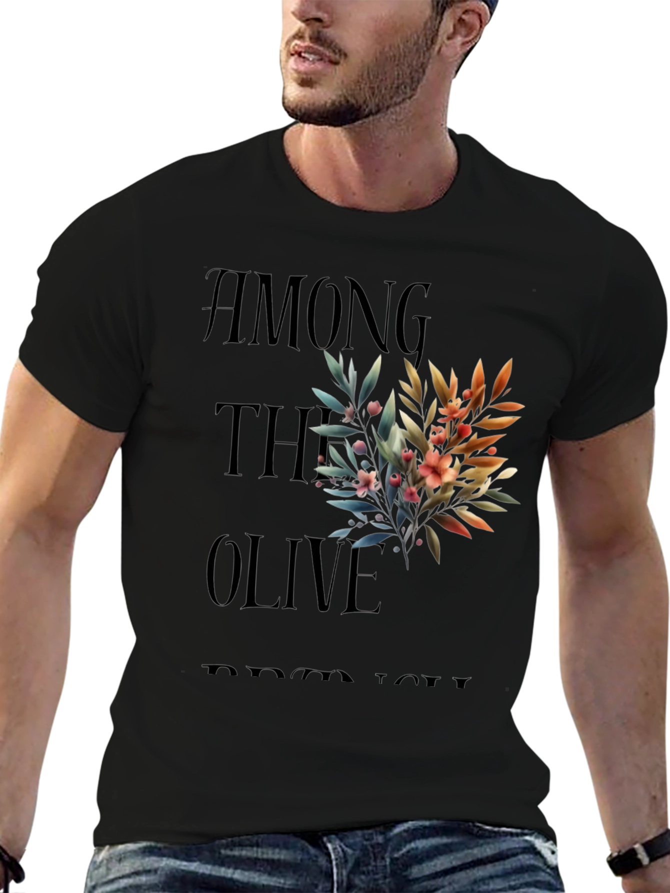 Black Among the Olive Branch T-Shirt view 6