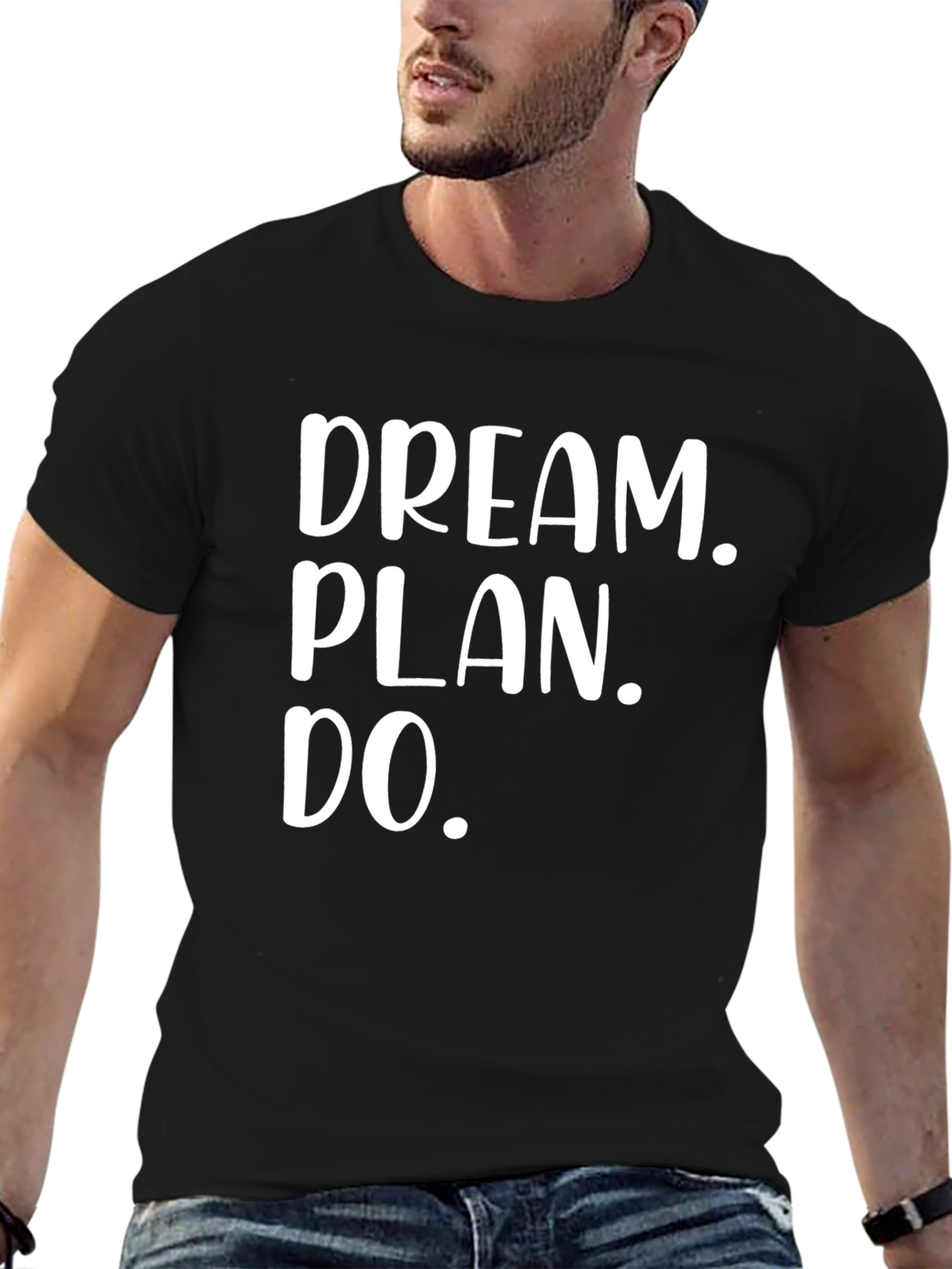 Black Dream Plan Do Graphic Tee view 6