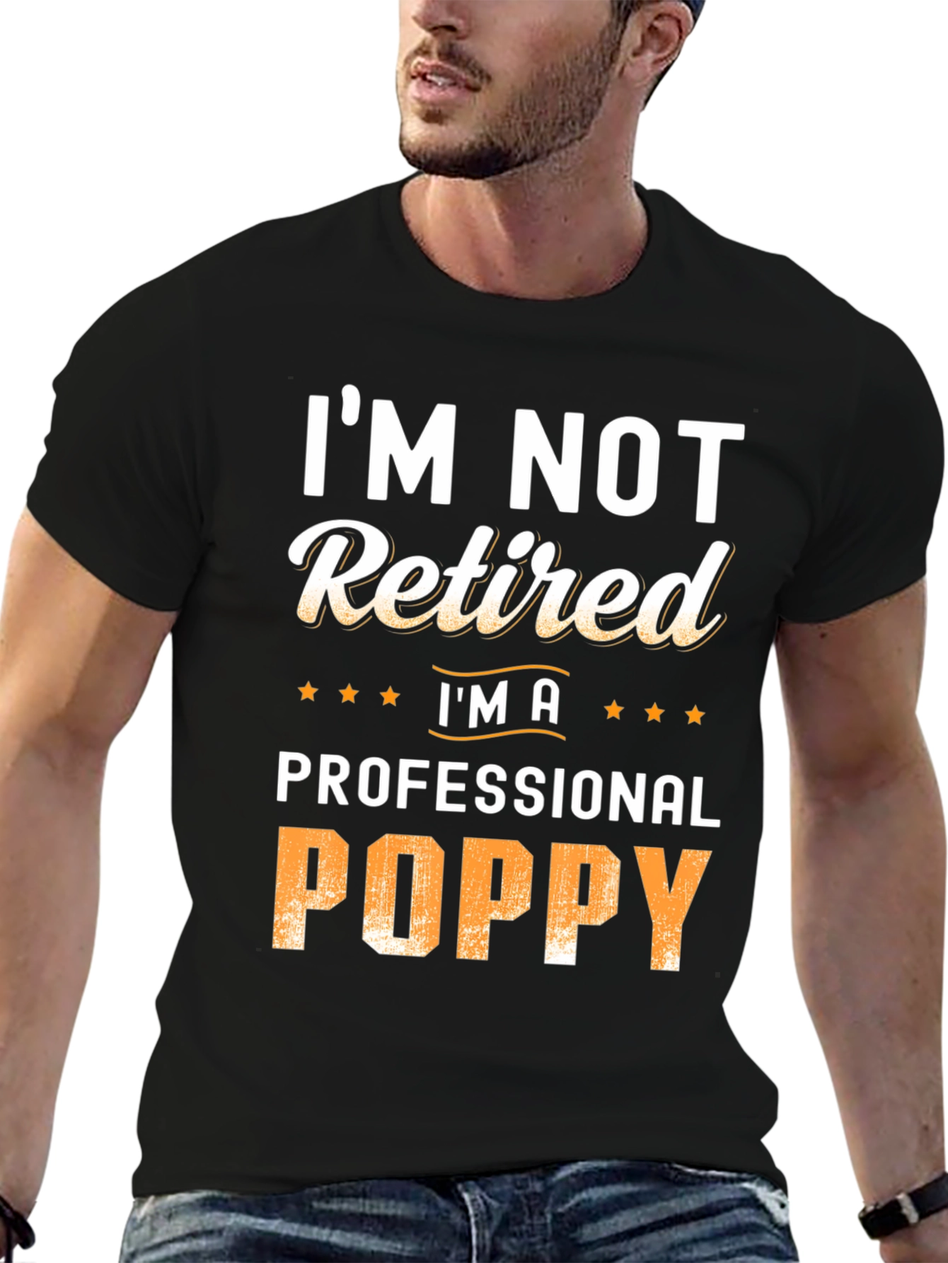 Professional Poppy T-Shirt - Funny Grandpa Tee - 6
