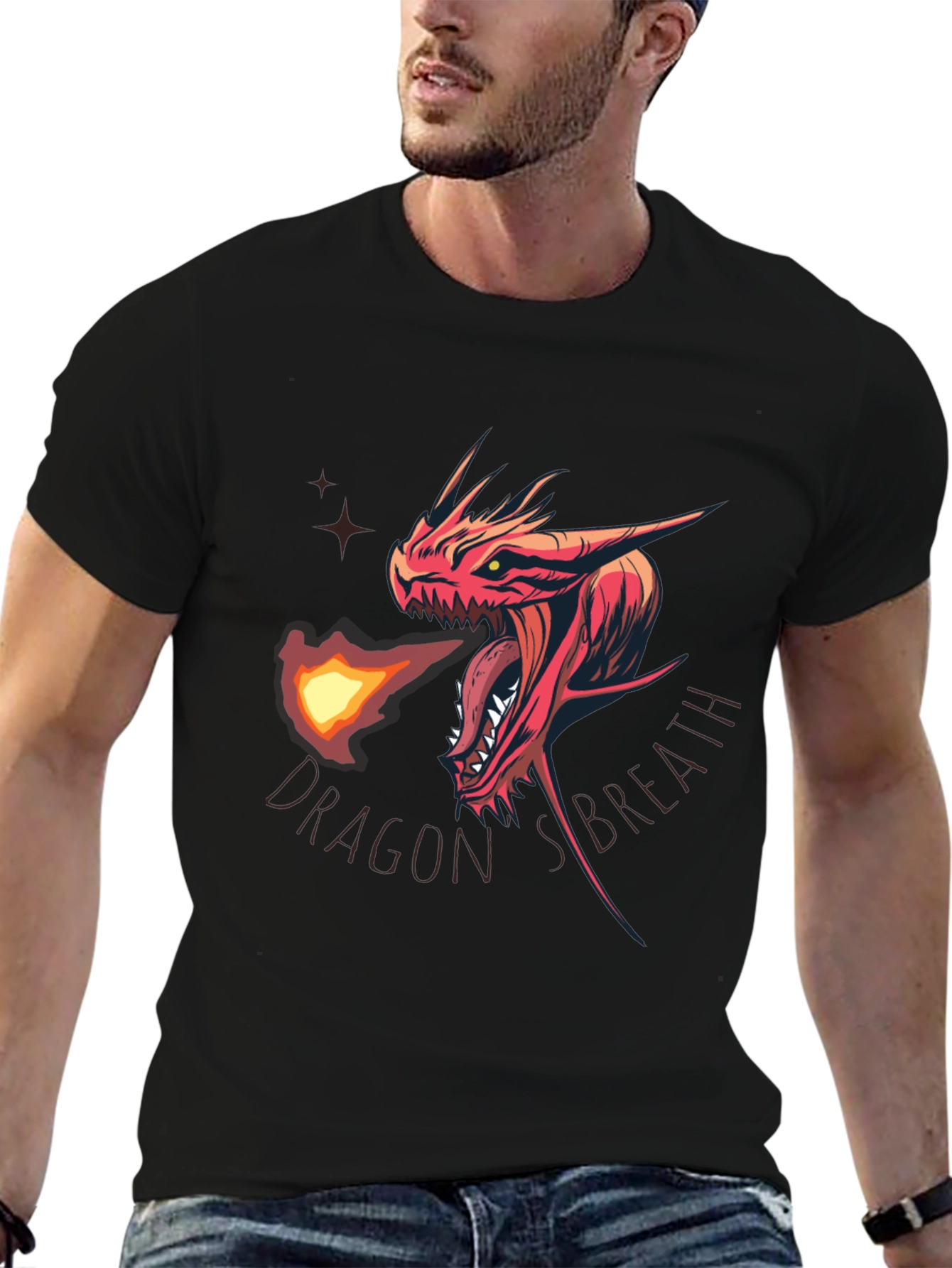 Dragon's Breath Graphic T-Shirt - Bold & Unique - 6