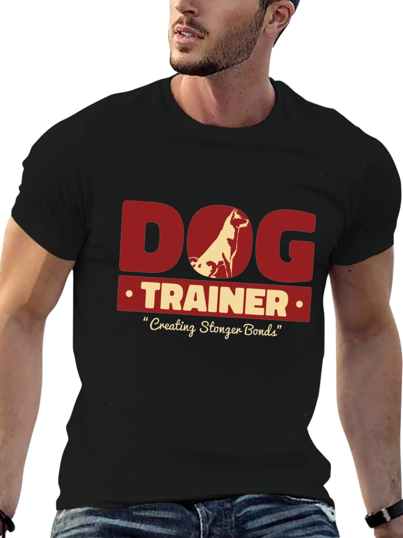 Black Dog Trainer T-Shirt - Creating Stronger Bonds view 6