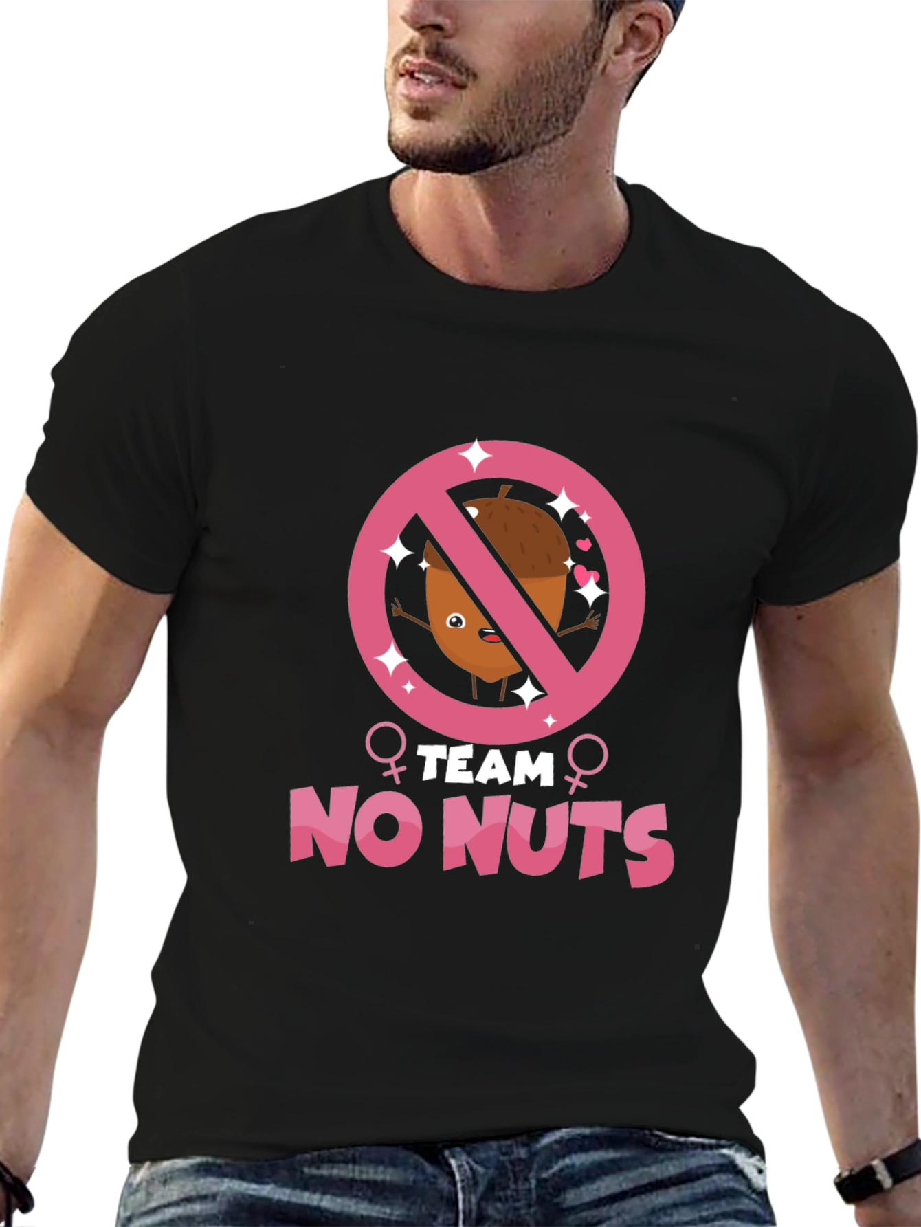 Team No Nuts Funny Gender Reveal T-Shirt - 6