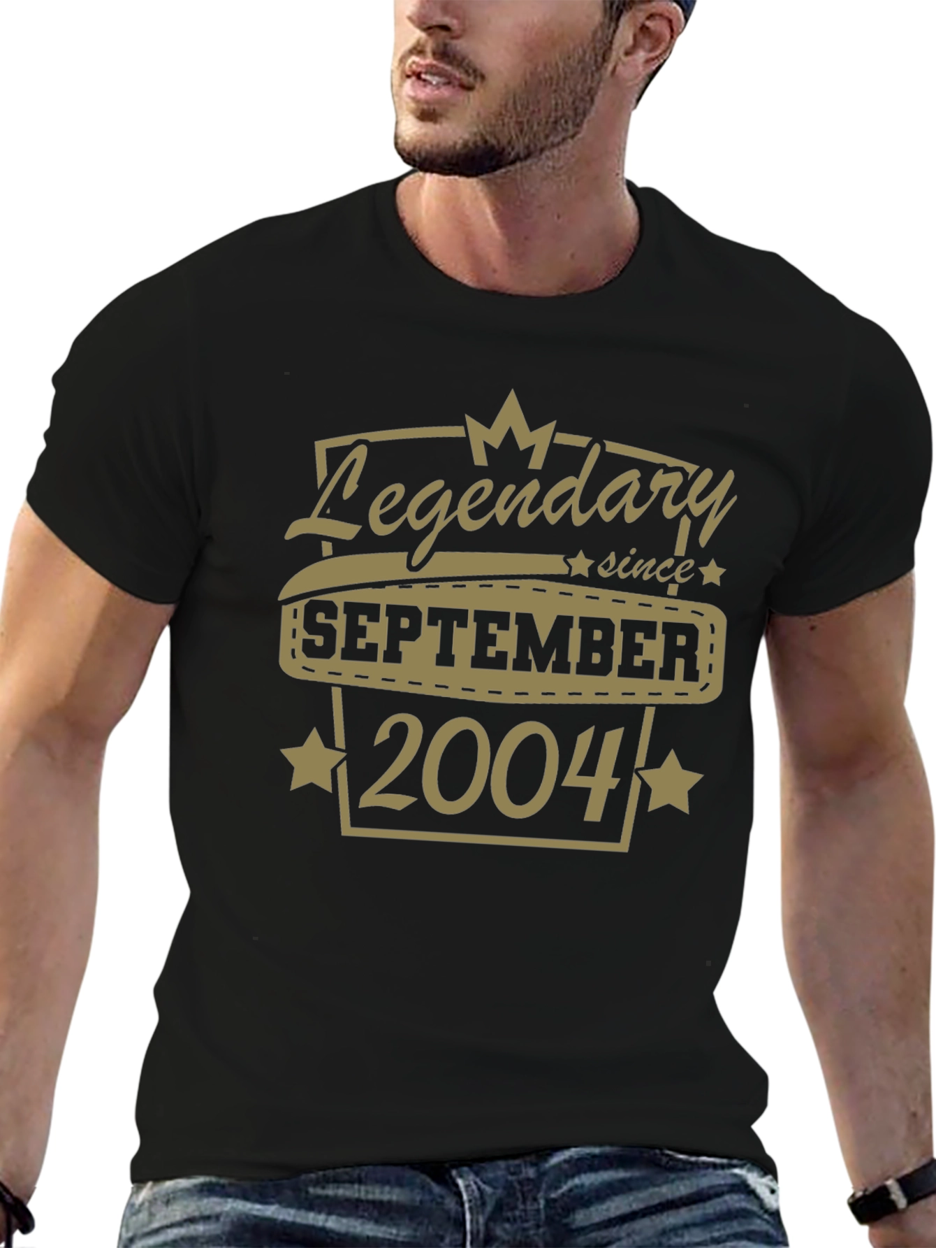 Black Legendary Since September 2004 Black T-Shirt view 6