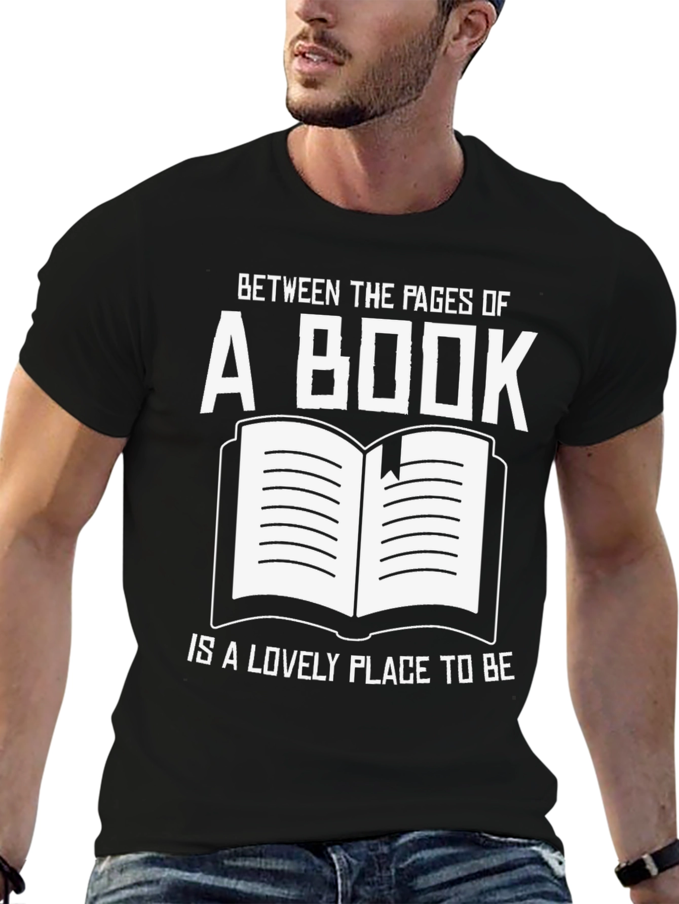 Black Book Lover's T-Shirt: A Lovely Place To Be view 6