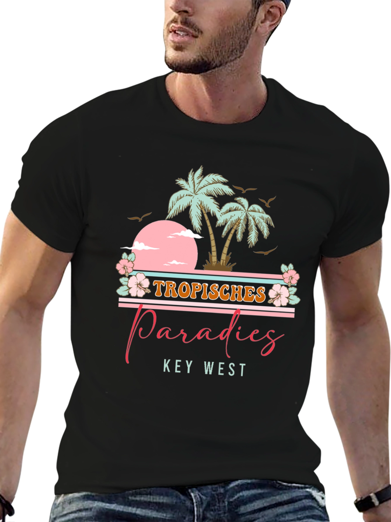 Tropical Paradise Key West T-Shirt - 6