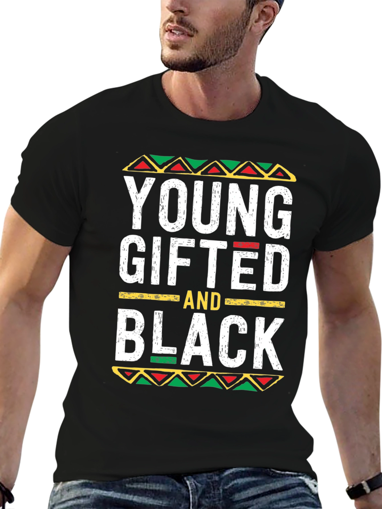 Black Young Gifted and Black T-Shirt view 6