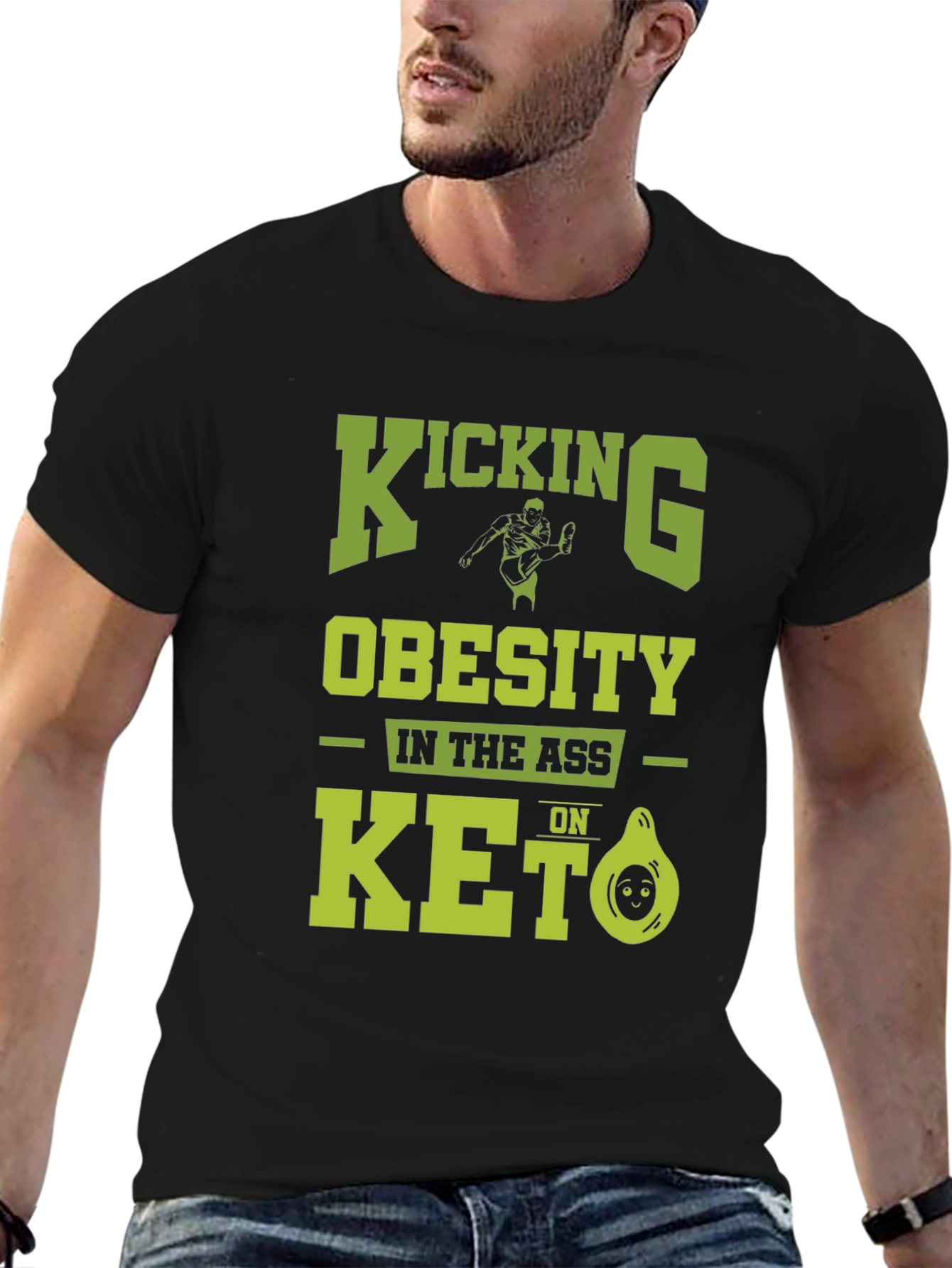 Kicking Obesity Keto T-Shirt - 6
