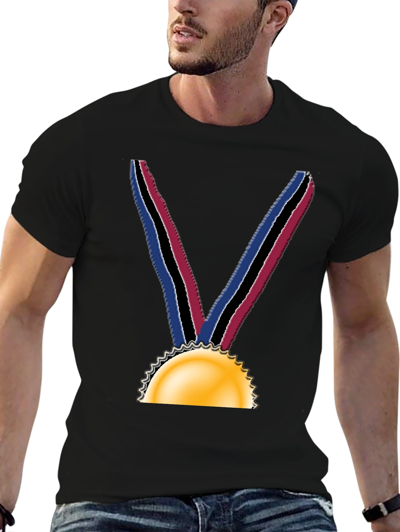 Winner's Medal Graphic Tee - Award Winning Style - 6
