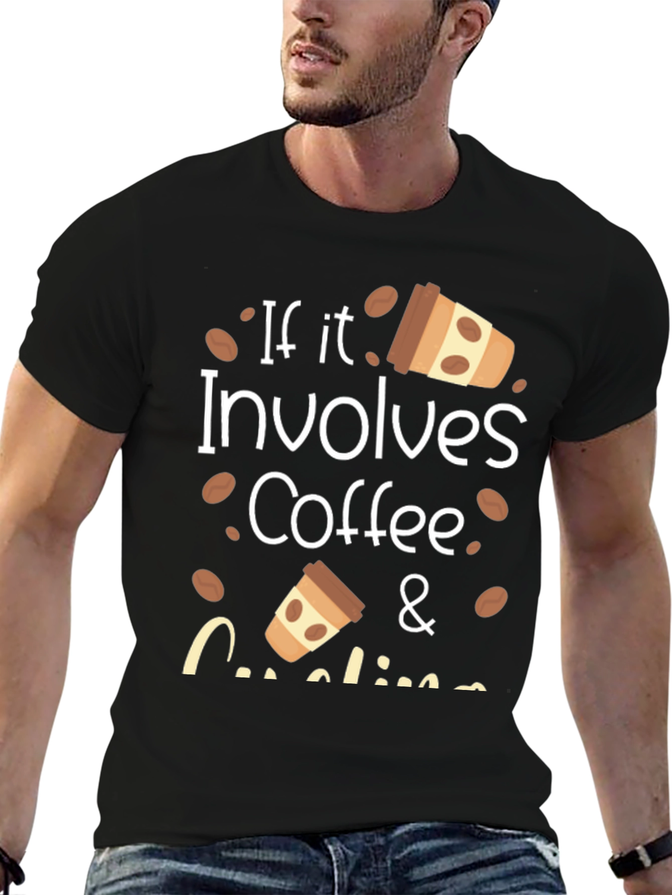 Black Coffee Lover's T-Shirt view 6