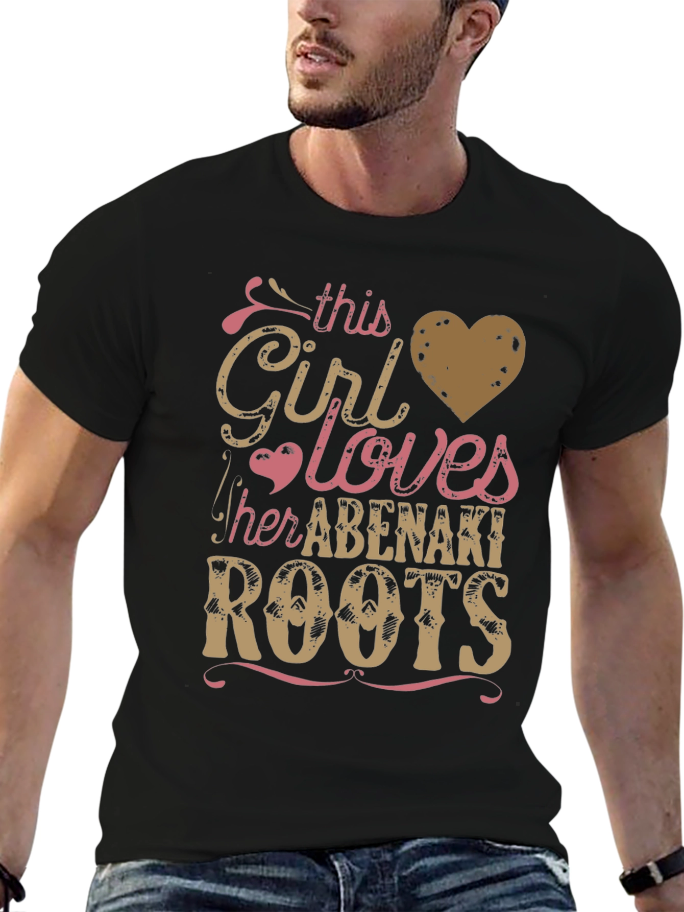 Abenaki Roots Girl's T-Shirt - 6