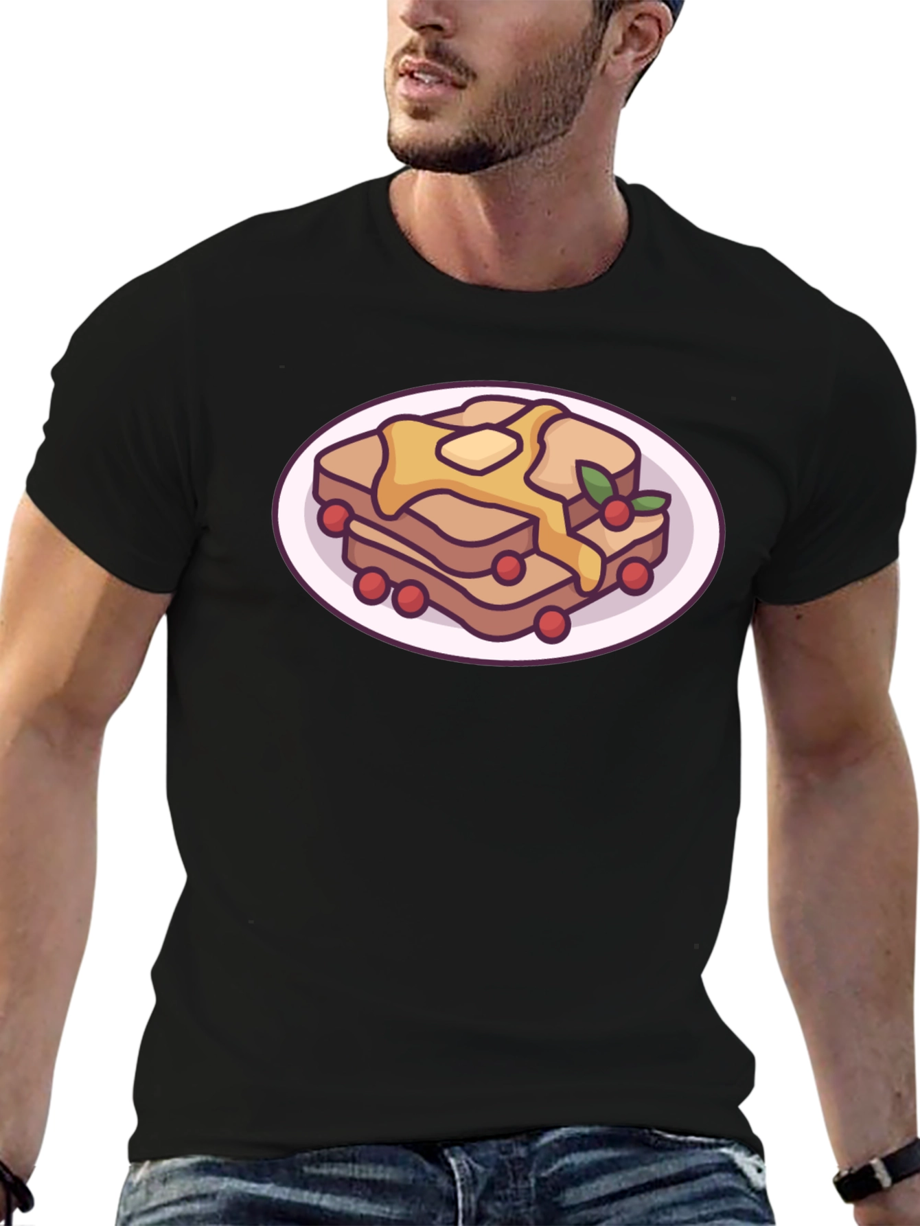 Pancake Stack Graphic Tee - 6