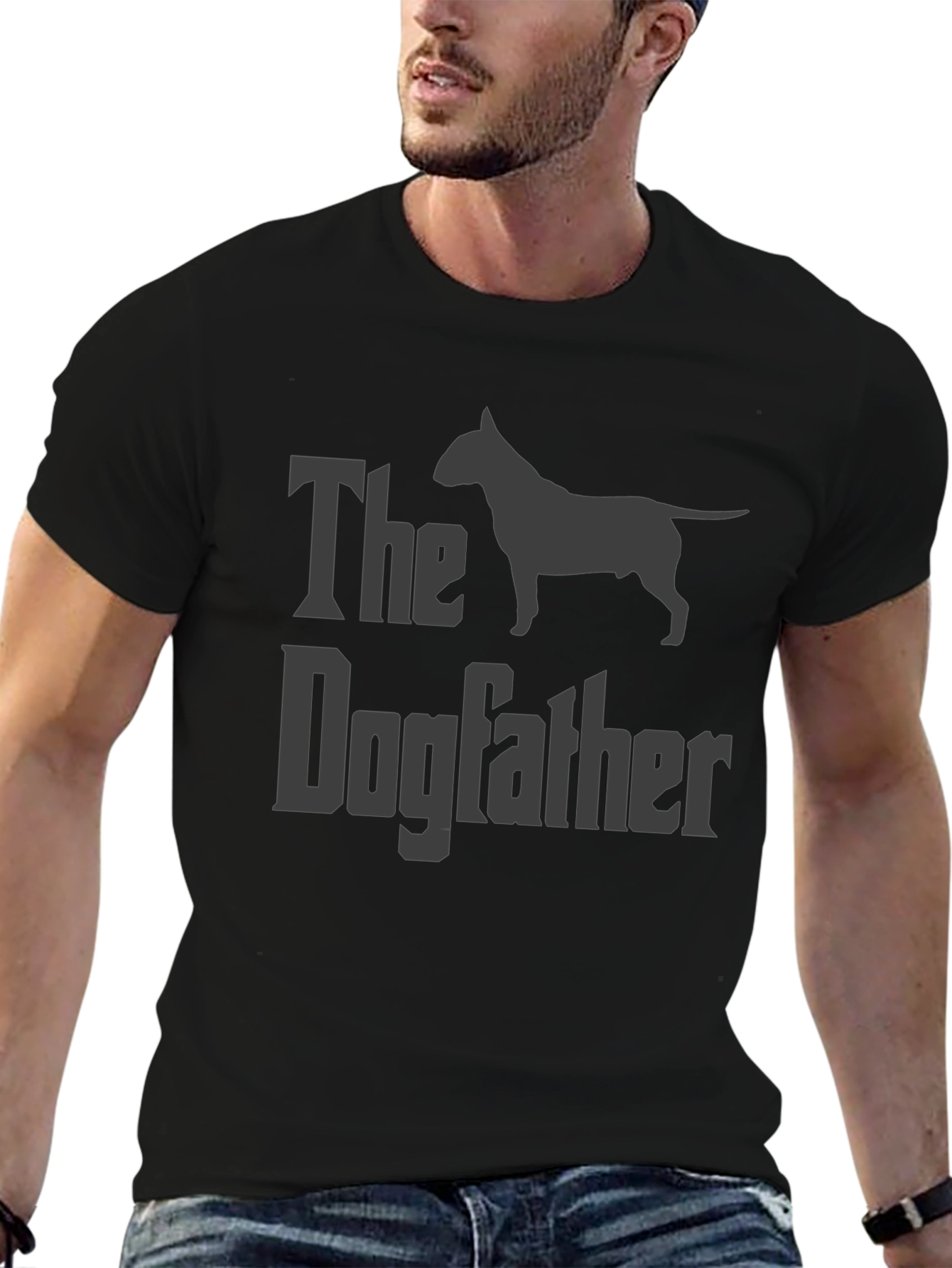 The Dogfather Graphic Tee - Black T-Shirt - 6