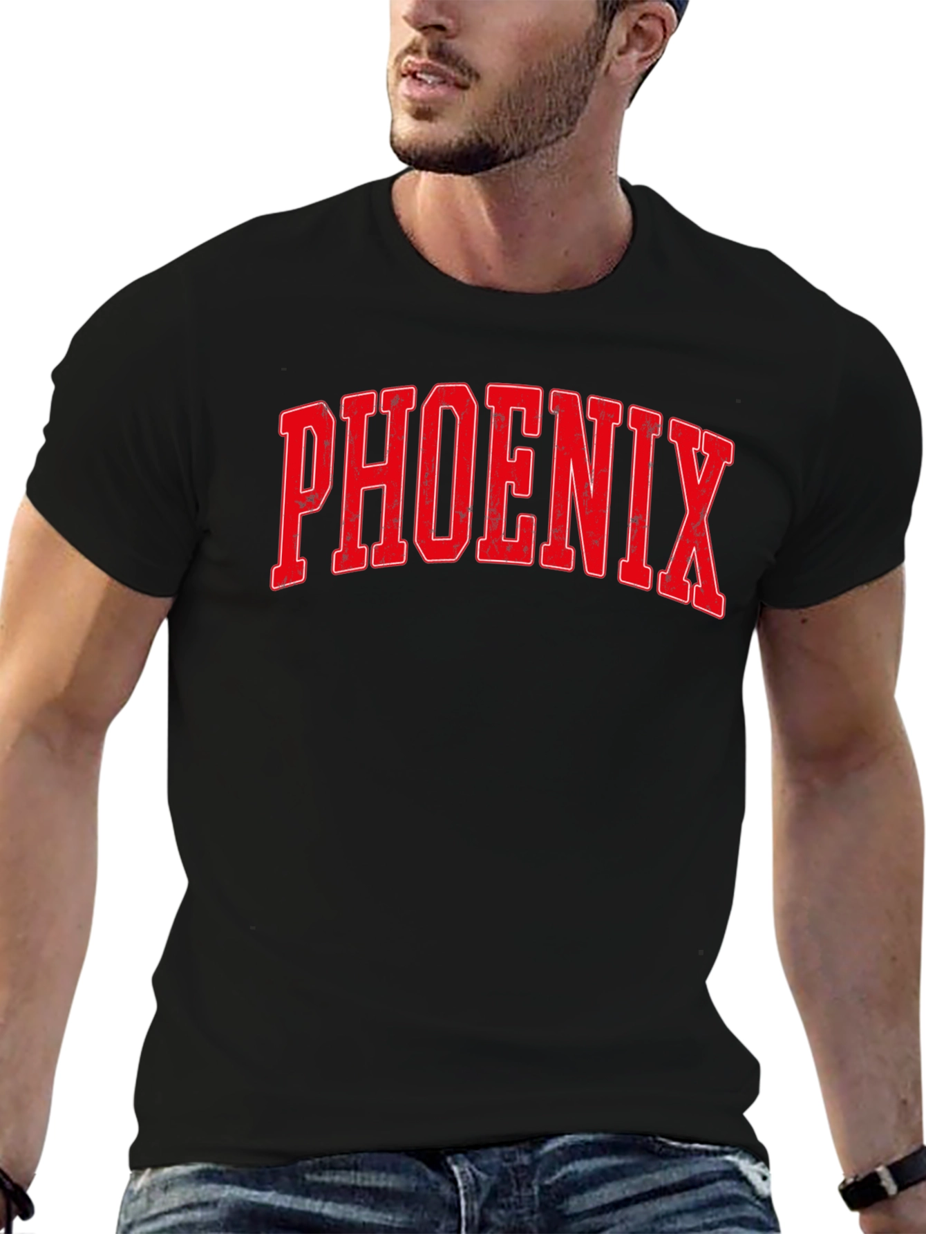 Phoenix Graphic Tee - Retro Style T-Shirt - 6