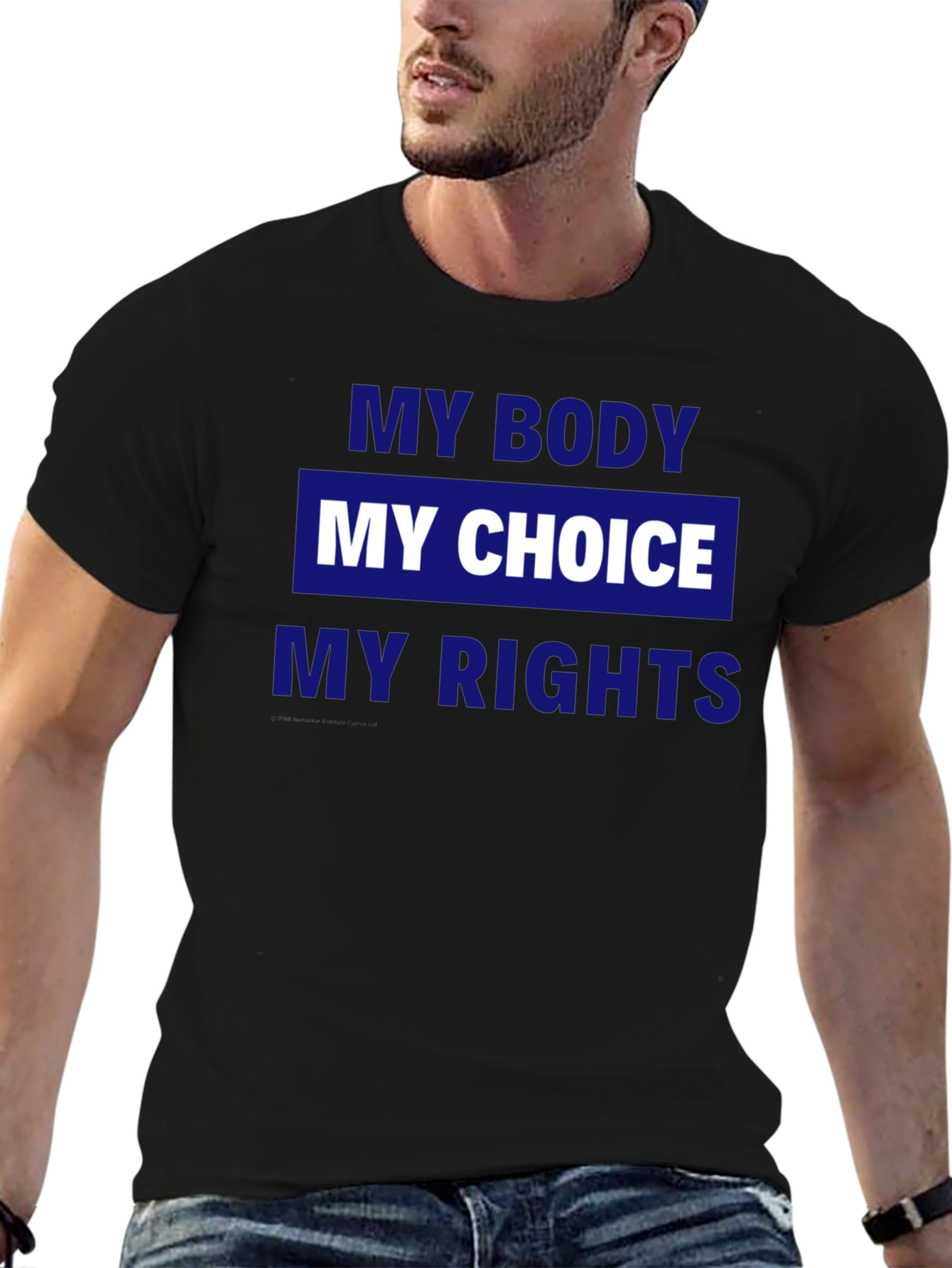 Black My Body, My Choice, My Rights Graphic Tee view 6