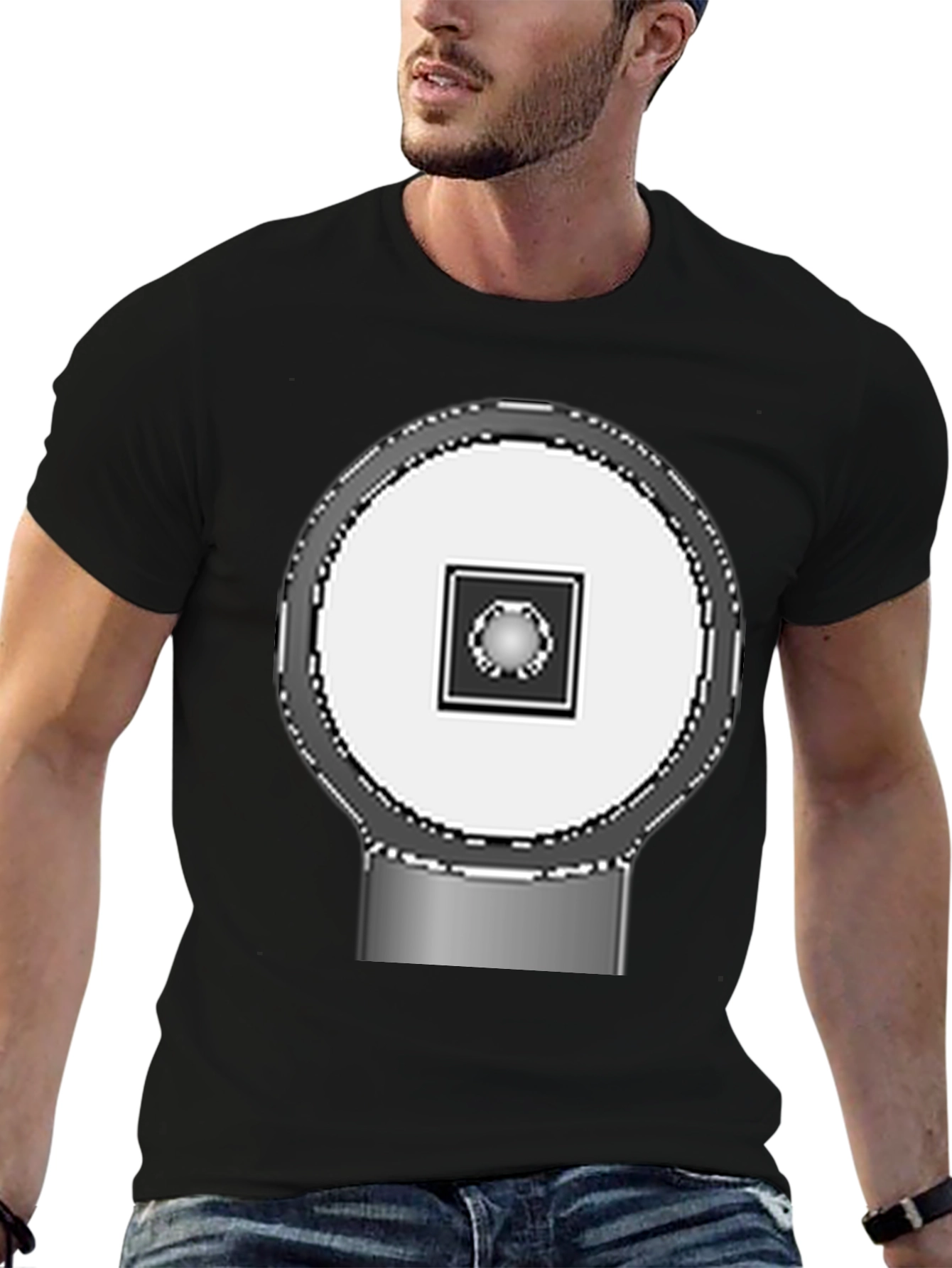 Black Socket Head T-Shirt - Mechanic Gift view 6