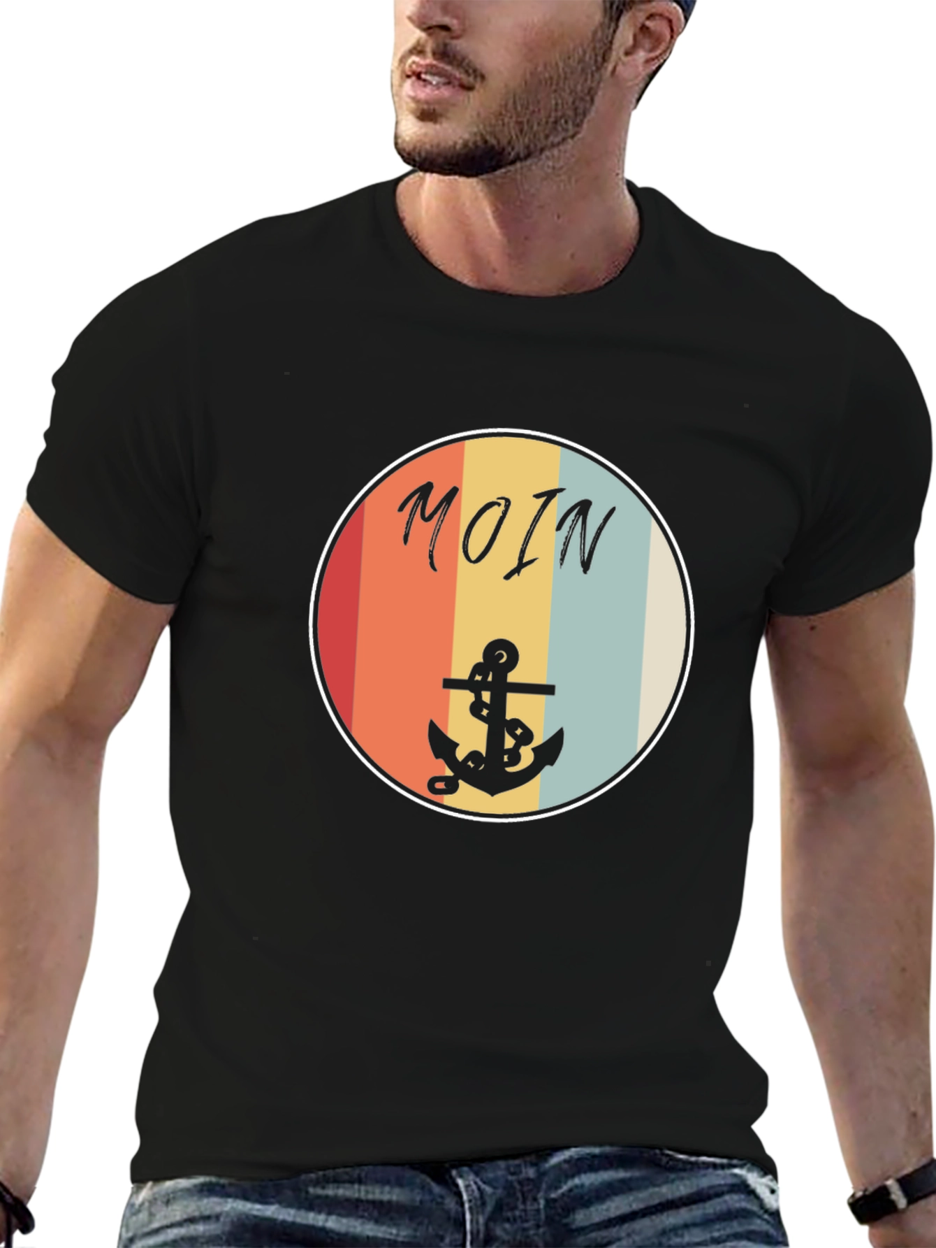 Moin Anchor T-Shirt - Nautical Style - 6