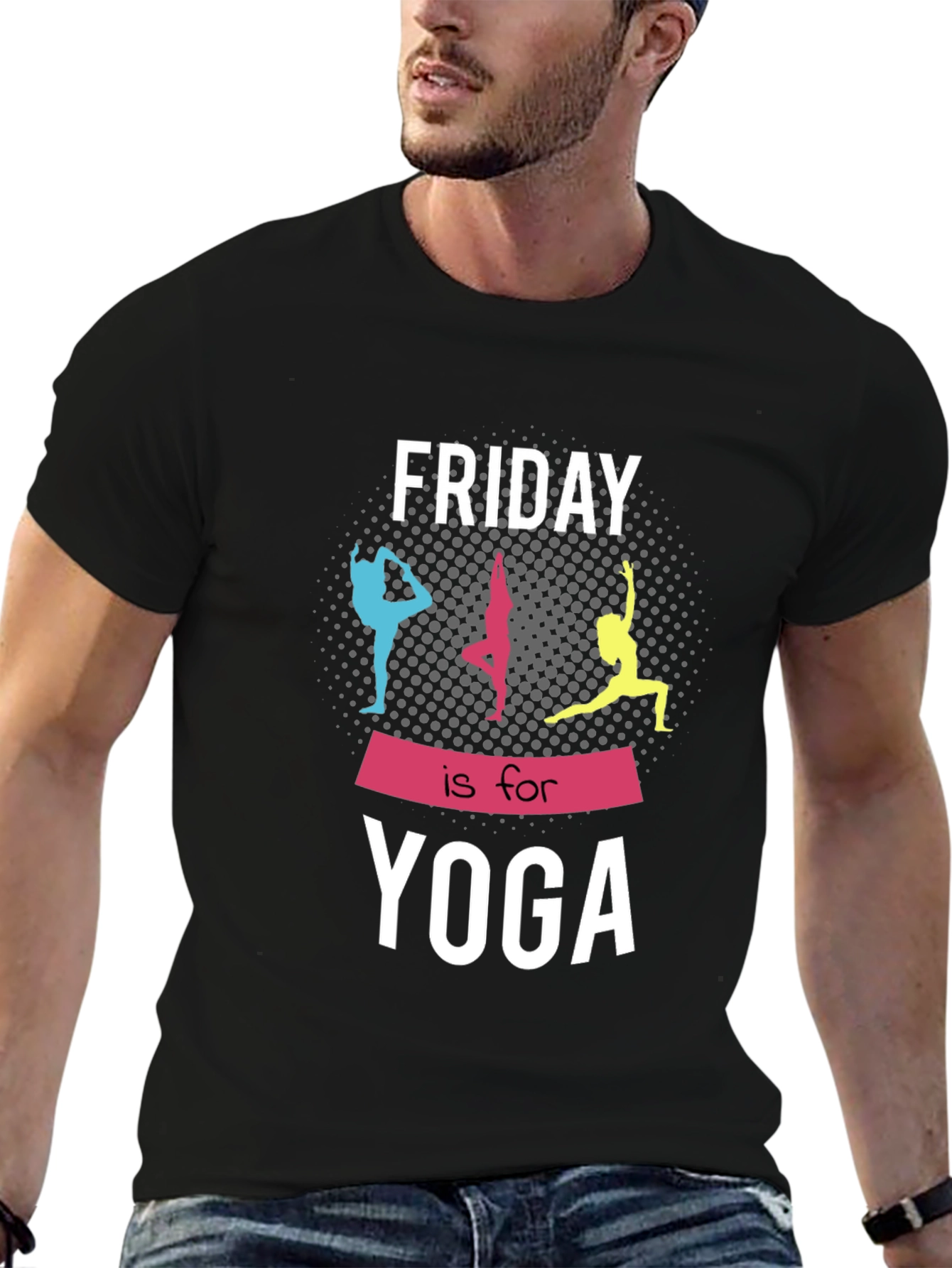 Friday is for Yoga Graphic Tee - Unisex - 6