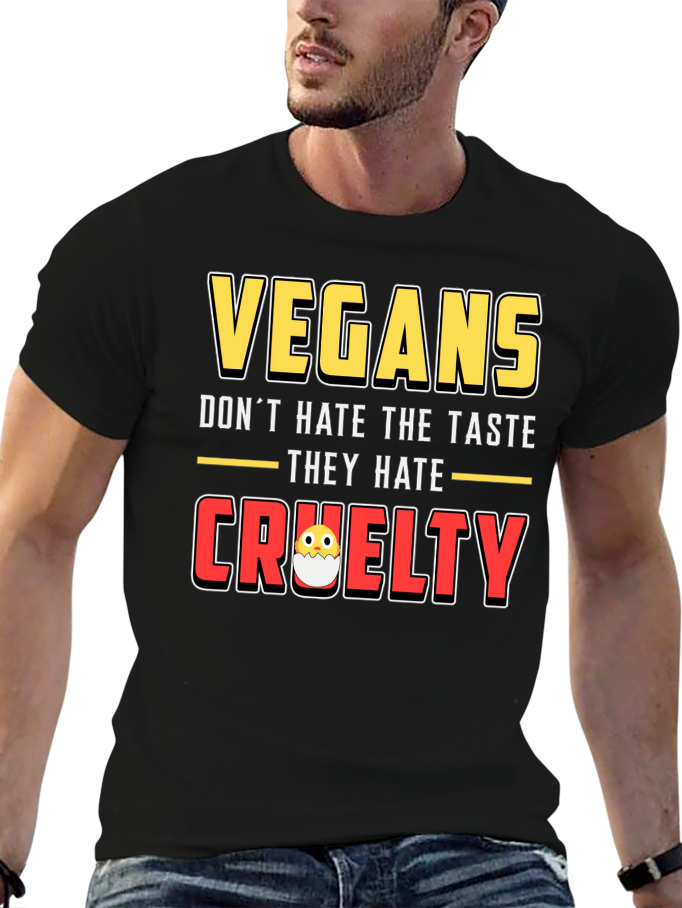Vegans Hate Cruelty T-Shirt - 6