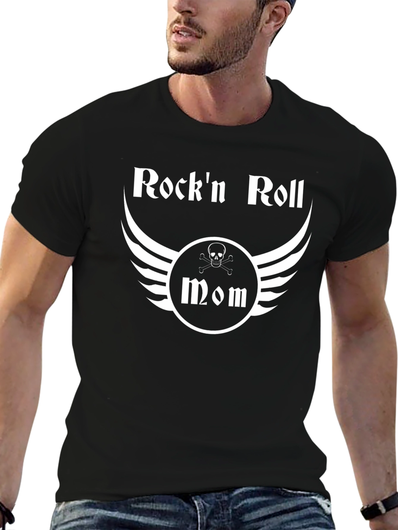 Rock'n Roll Mom Graphic Tee - 6