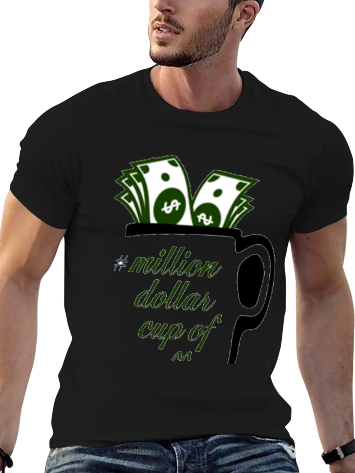 Million Dollar Cup Graphic Tee - 6