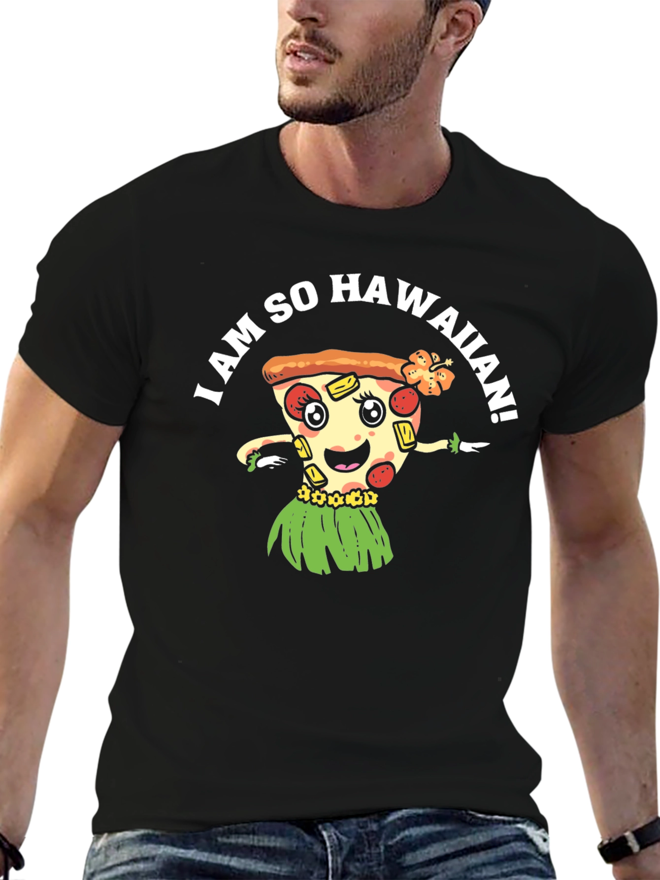 I Am So Hawaiian Pizza T-Shirt - 6