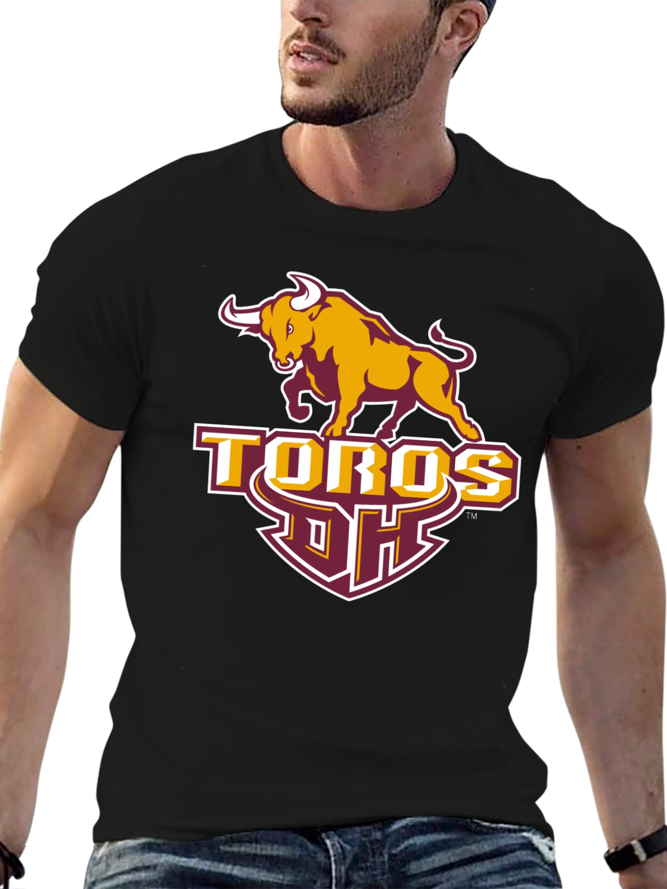 Black Toros DH Black Graphic Tee view 6