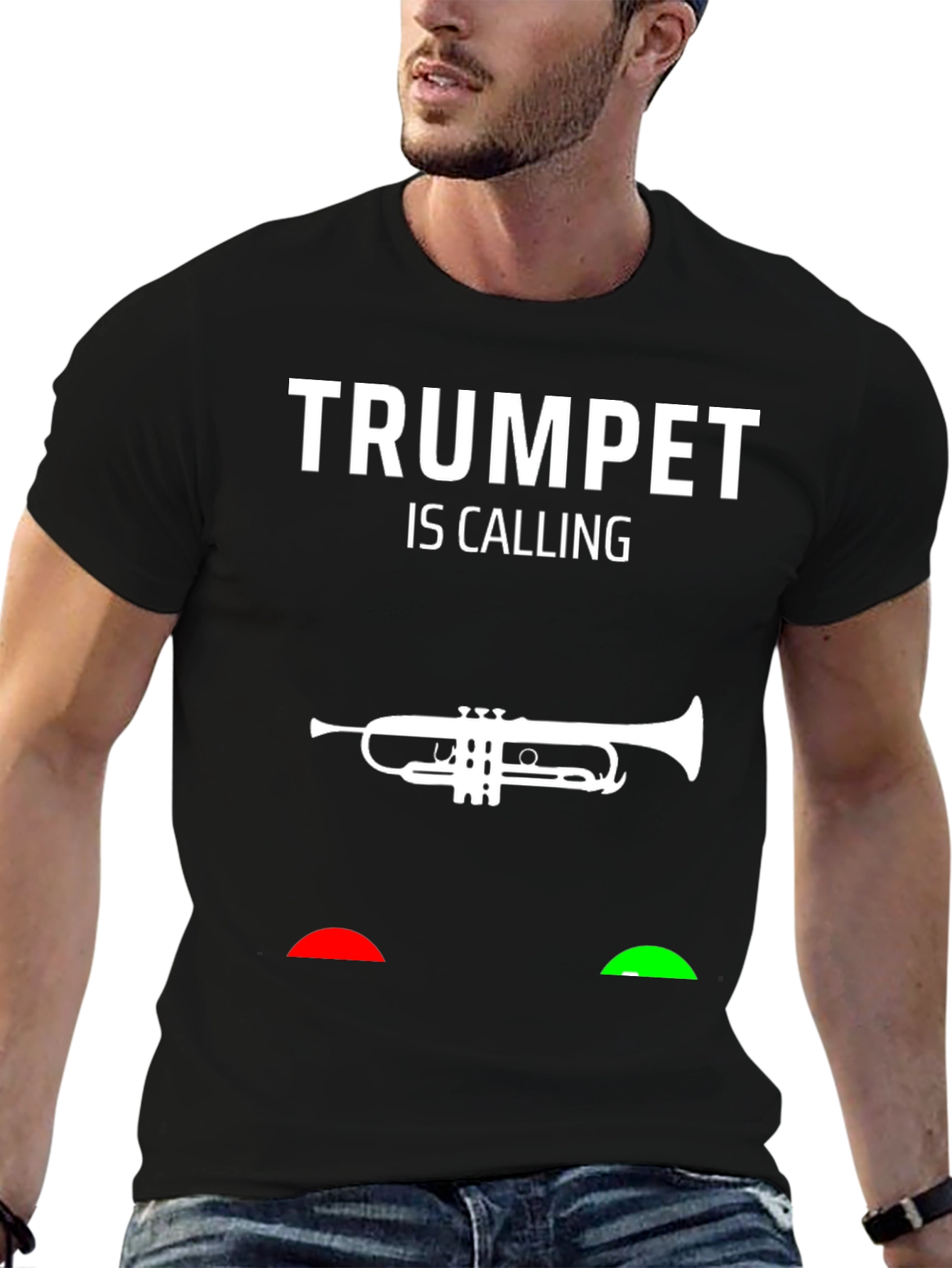 Black Trumpet is Calling T-Shirt view 6
