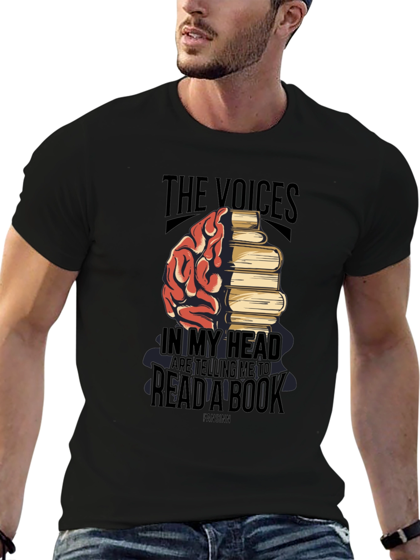 The Voices T-Shirt - Read A Book - 6