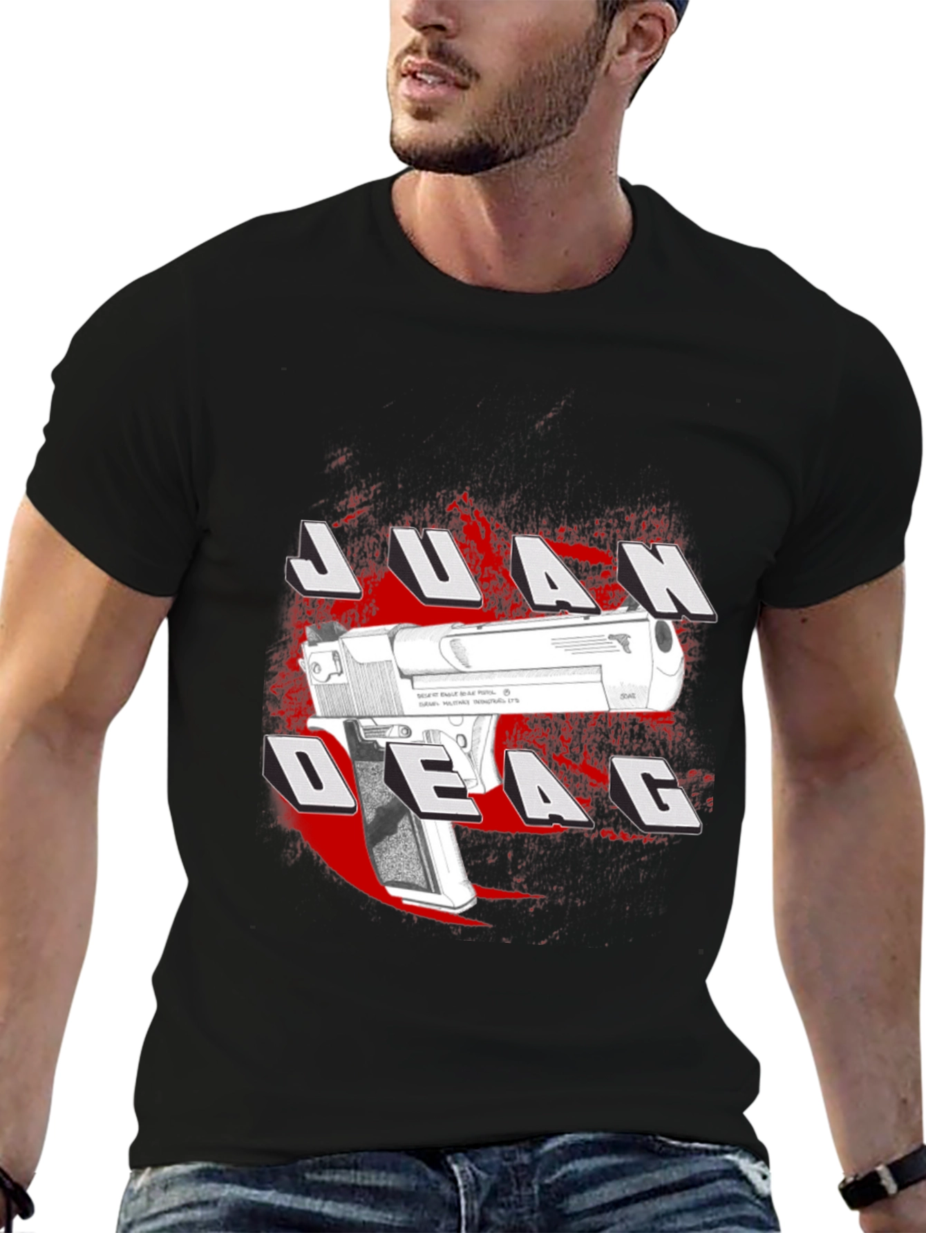 Black Juan Deag T-Shirt view 6