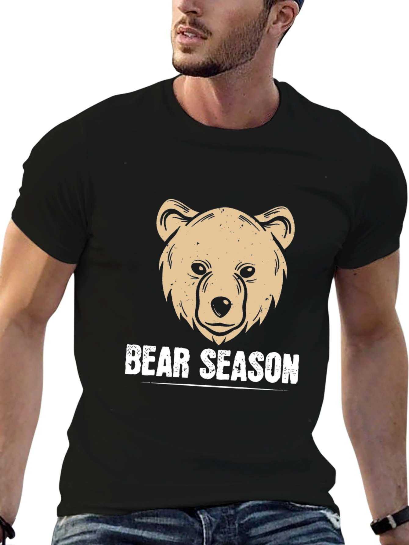 Black Bear Season Graphic T-Shirt view 6