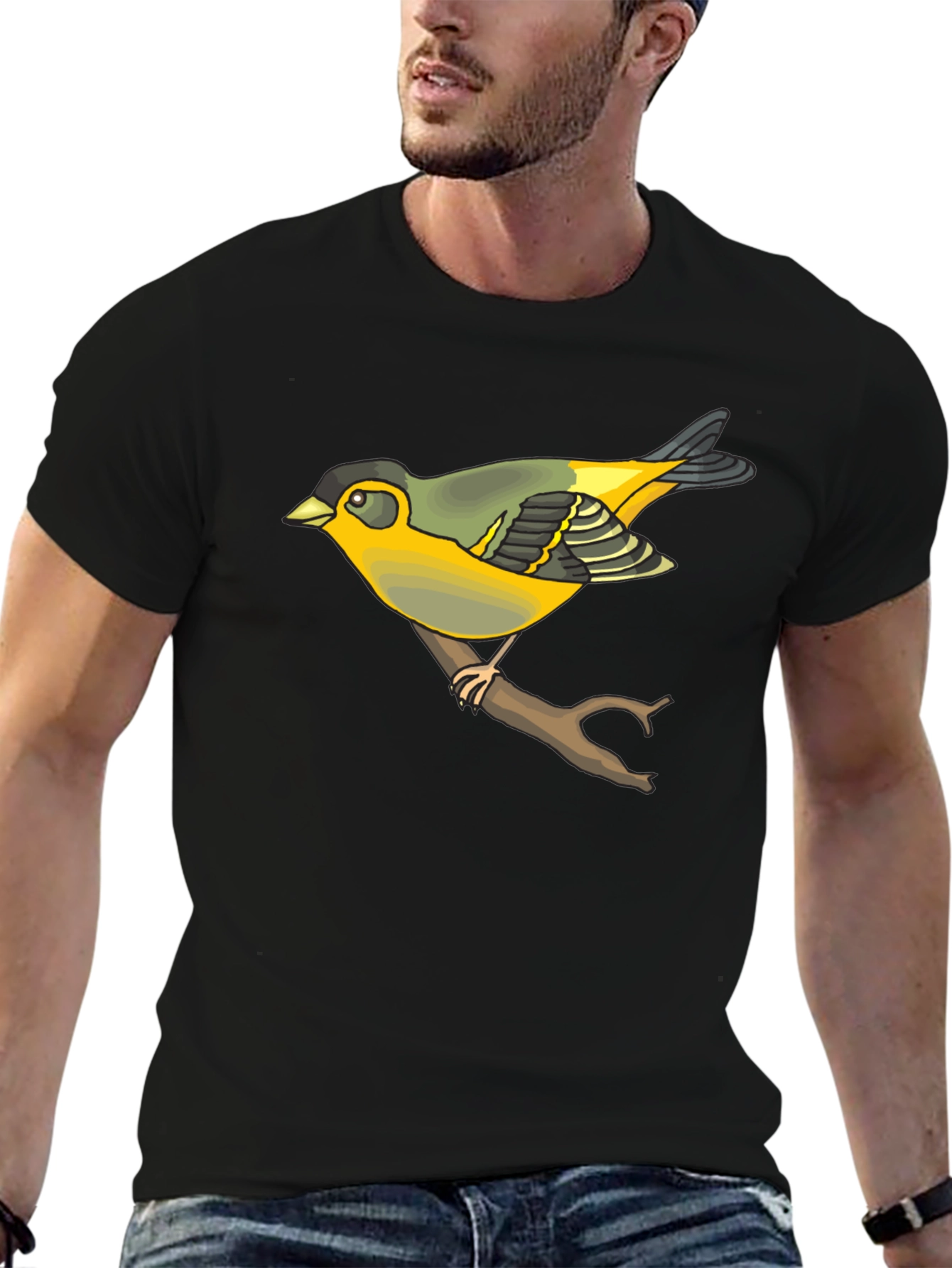 Bird Graphic T-Shirt - Stylish Casual Wear - 6