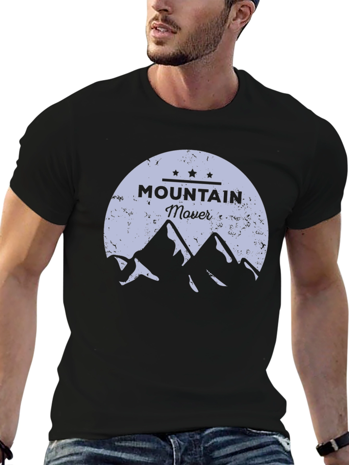 Black Mountain Mover Graphic Tee - Black view 6