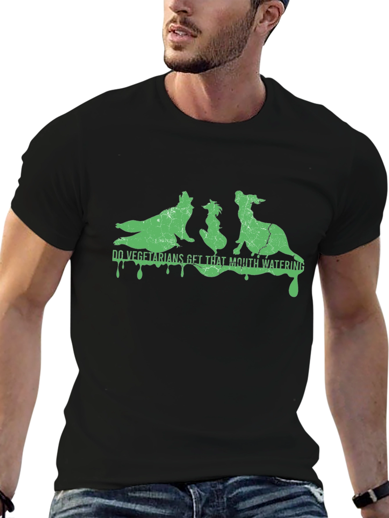 Humorous Vegetarian T-Shirt - 6