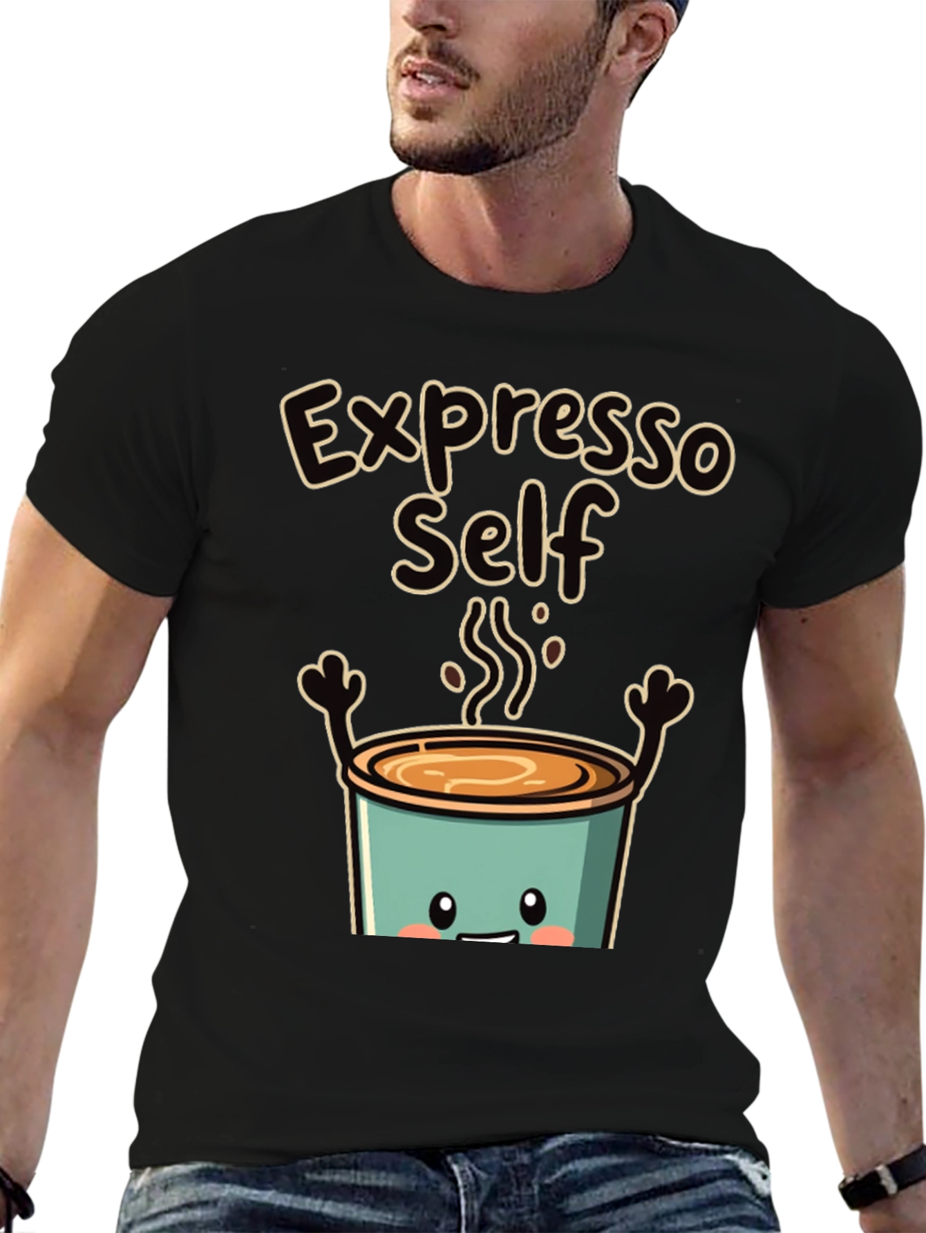 Black Expresso Self T-Shirt view 6