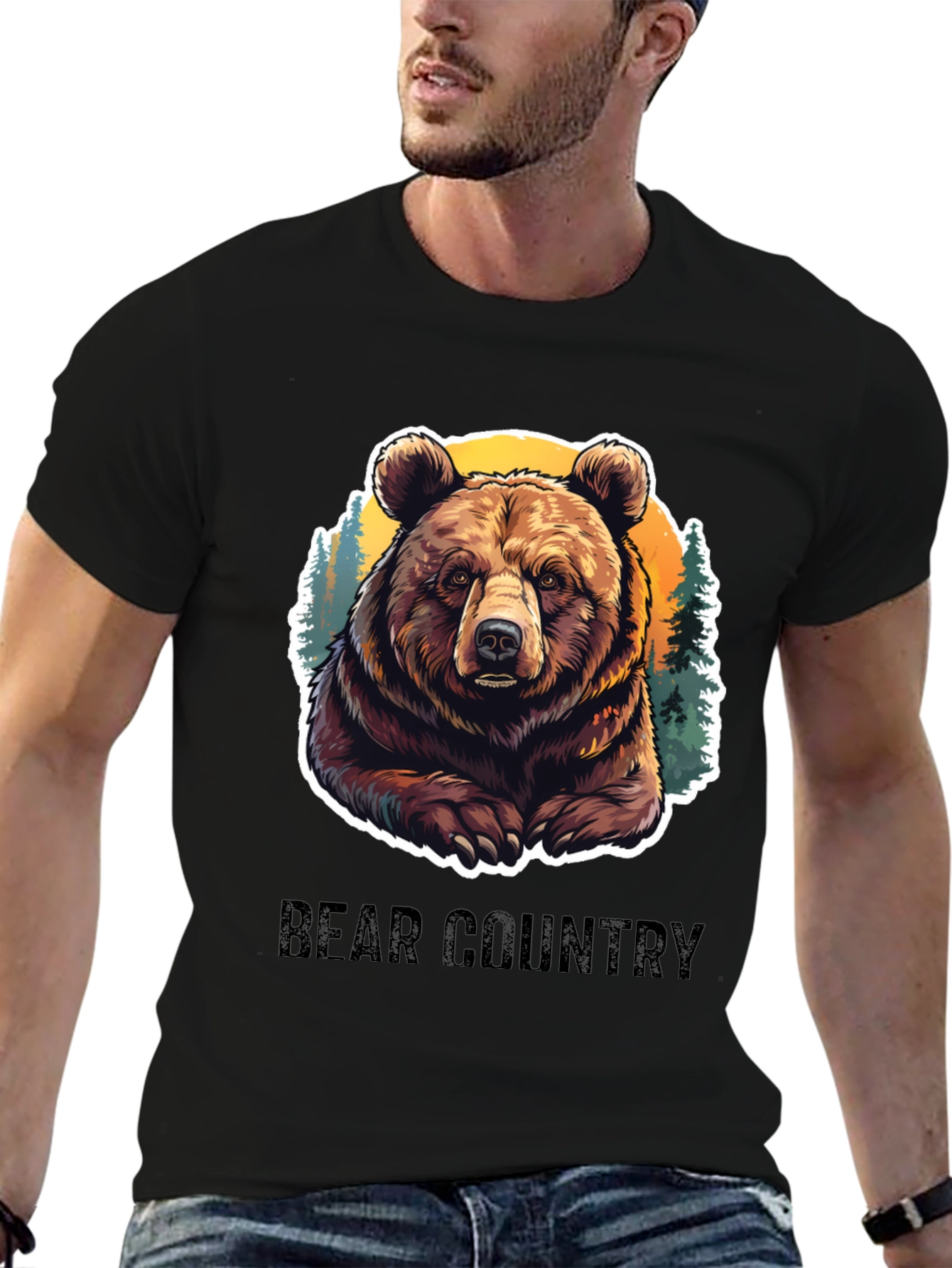 Black Bear Country Graphic Tee view 6