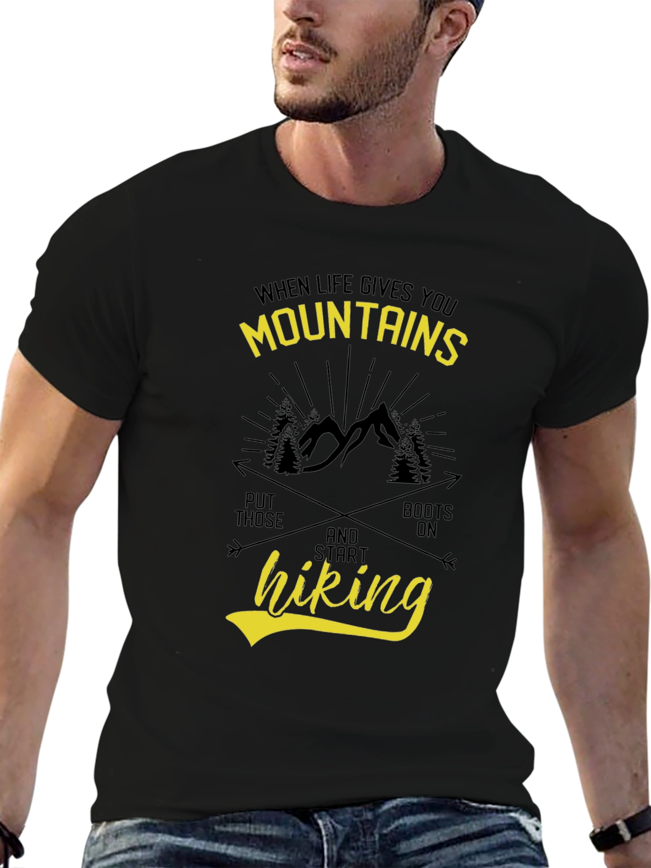 Black Mountains Hiking T-Shirt view 6