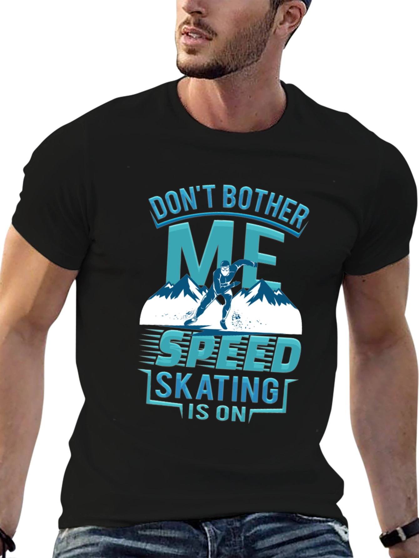 Speed Skating Graphic Tee - Don't Bother Me! - 6