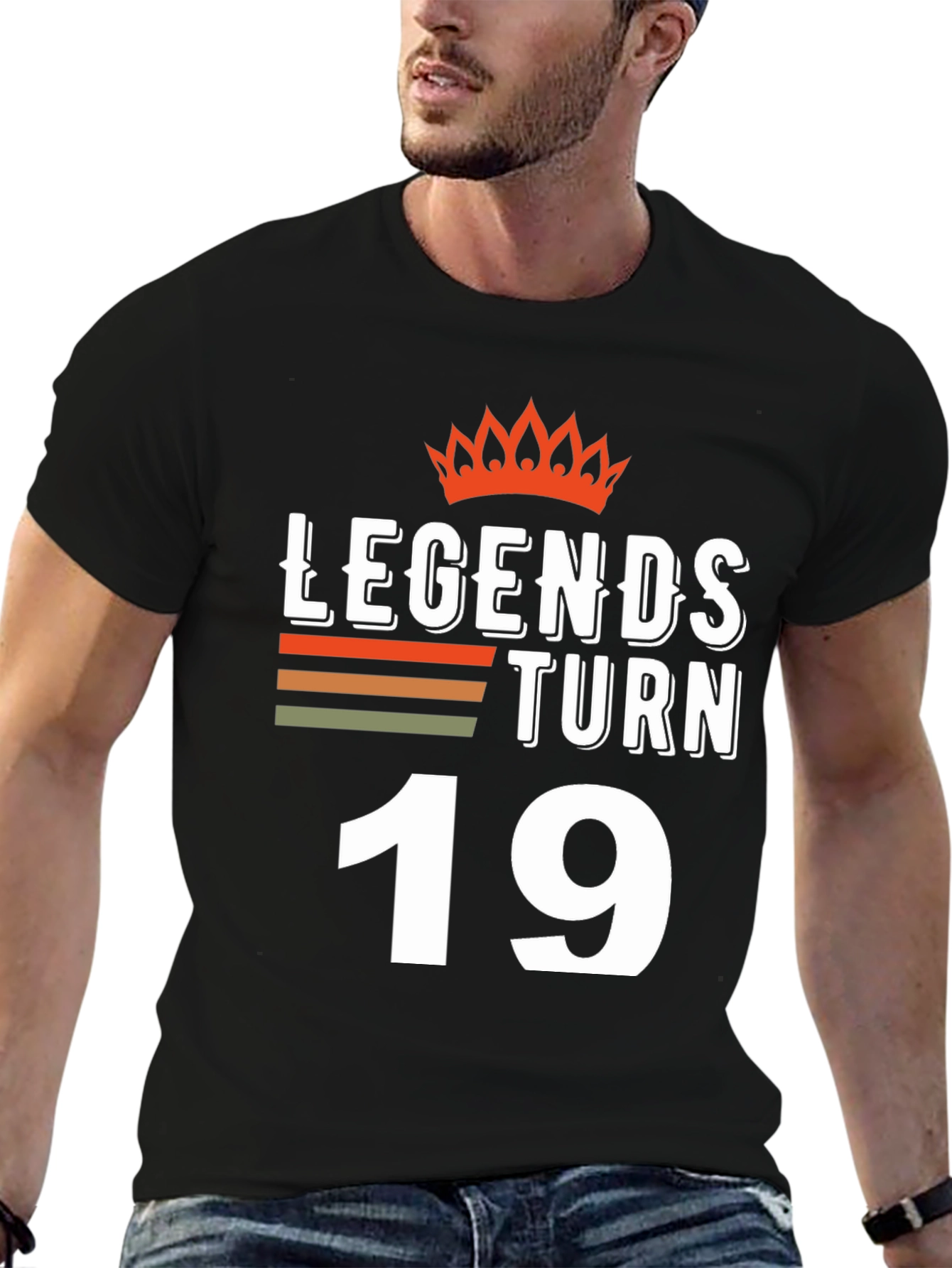 Black Legends Turn 19 T-Shirt view 6