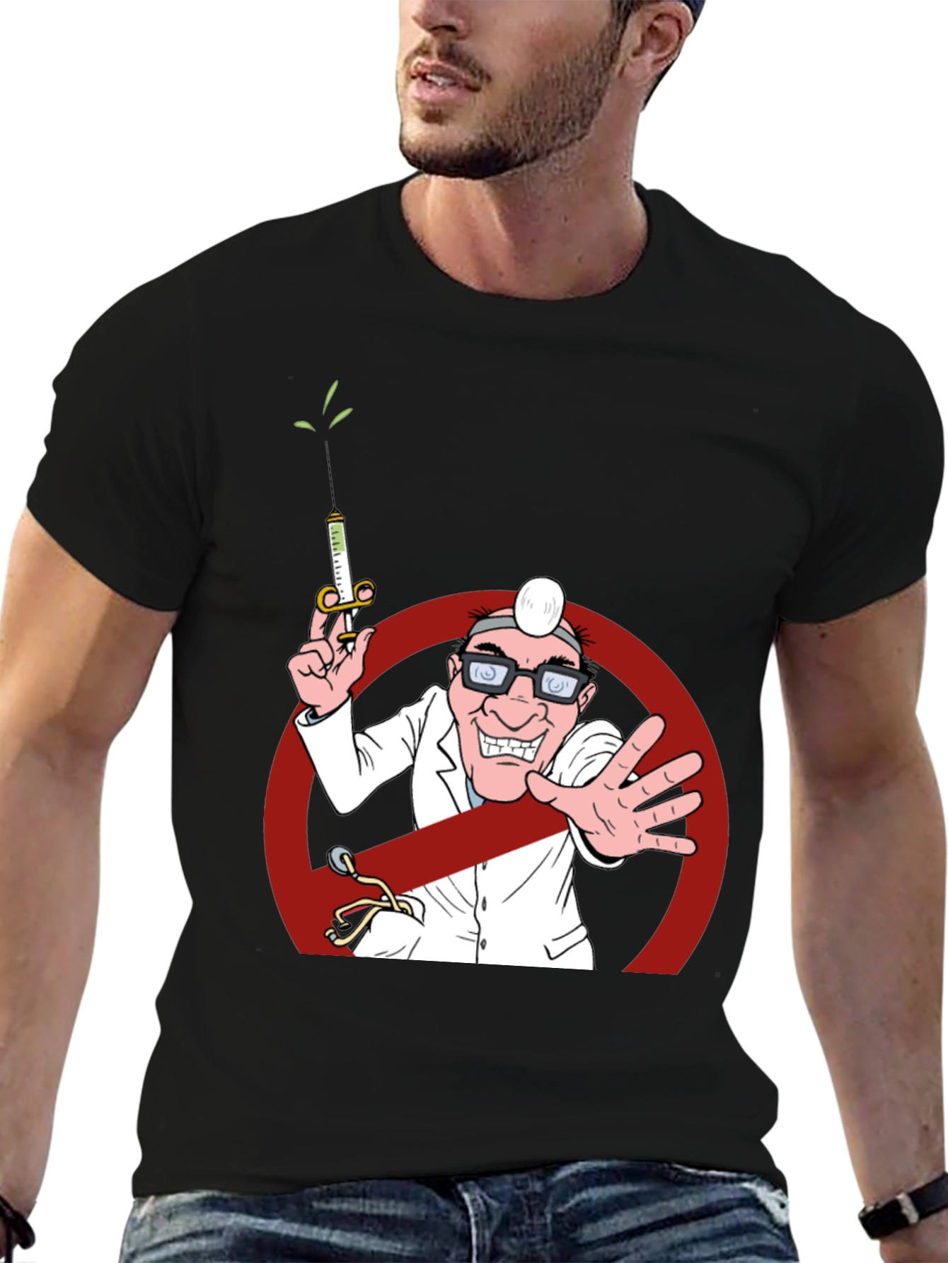 Black No More Doctors Graphic Tee view 6