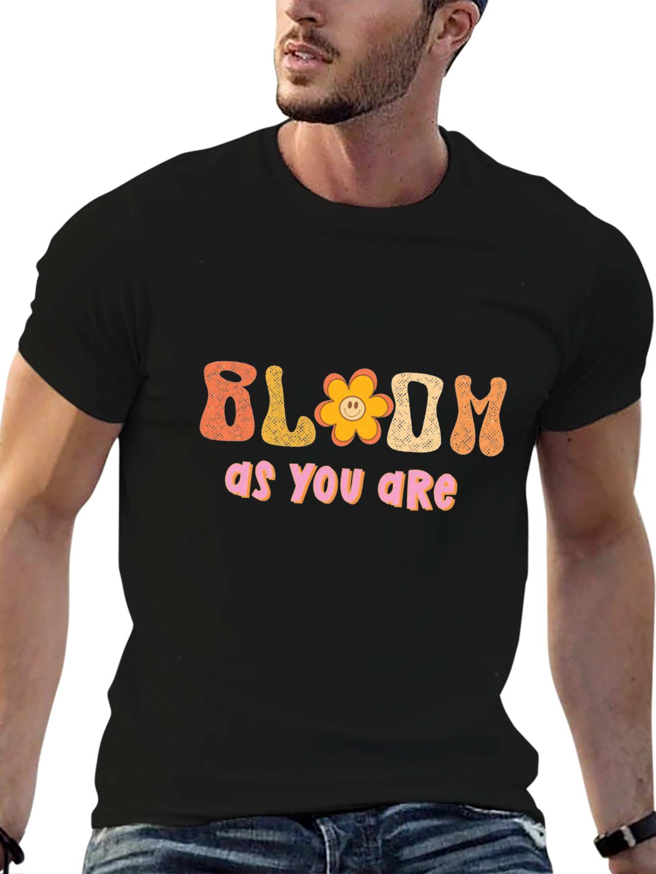 Black Bloom As You Are Black T-Shirt view 6