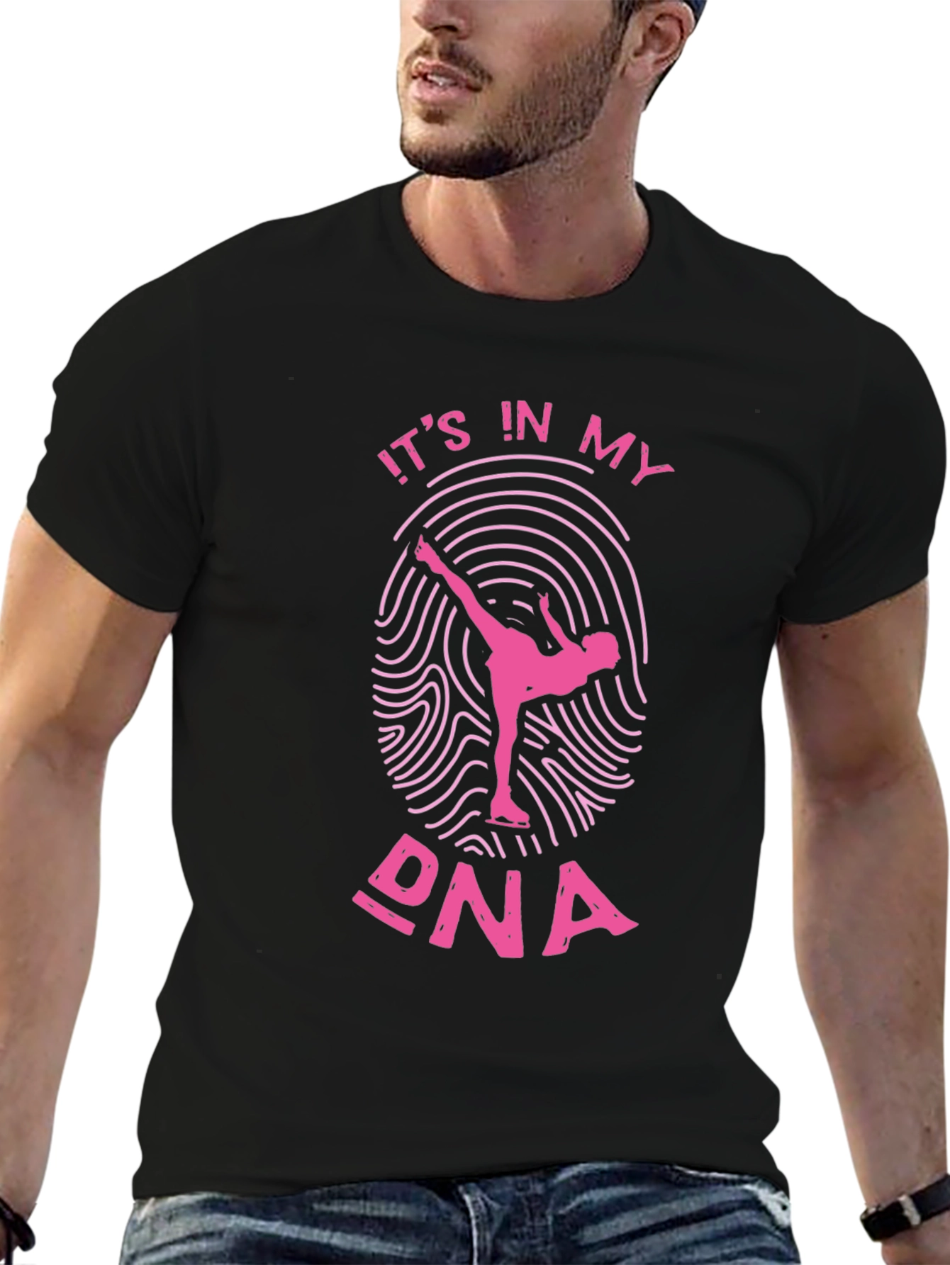 Black Ballet DNA T-Shirt - Unique Graphic Tee view 6