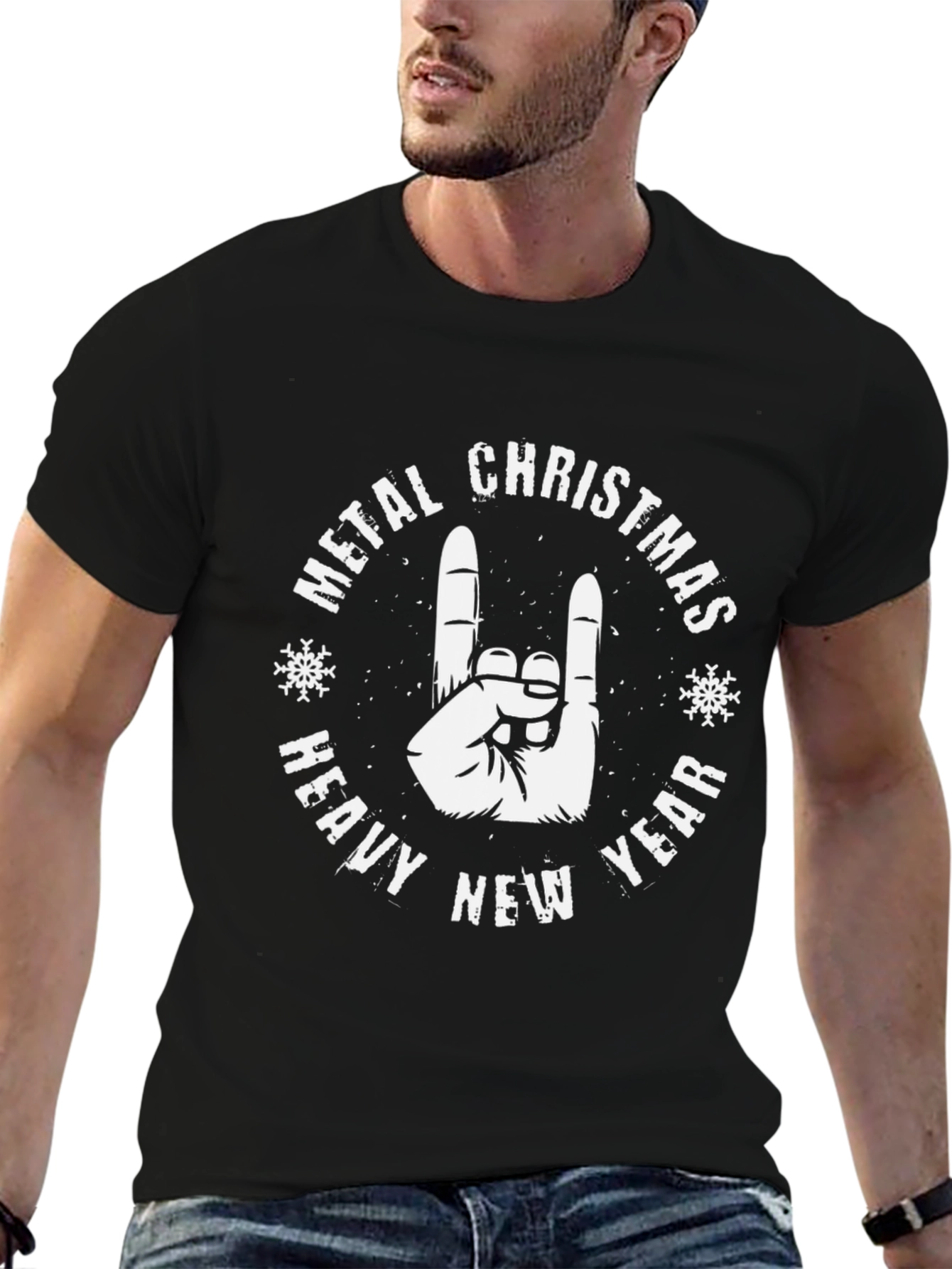 Metal Christmas Heavy New Year T-Shirt - 6