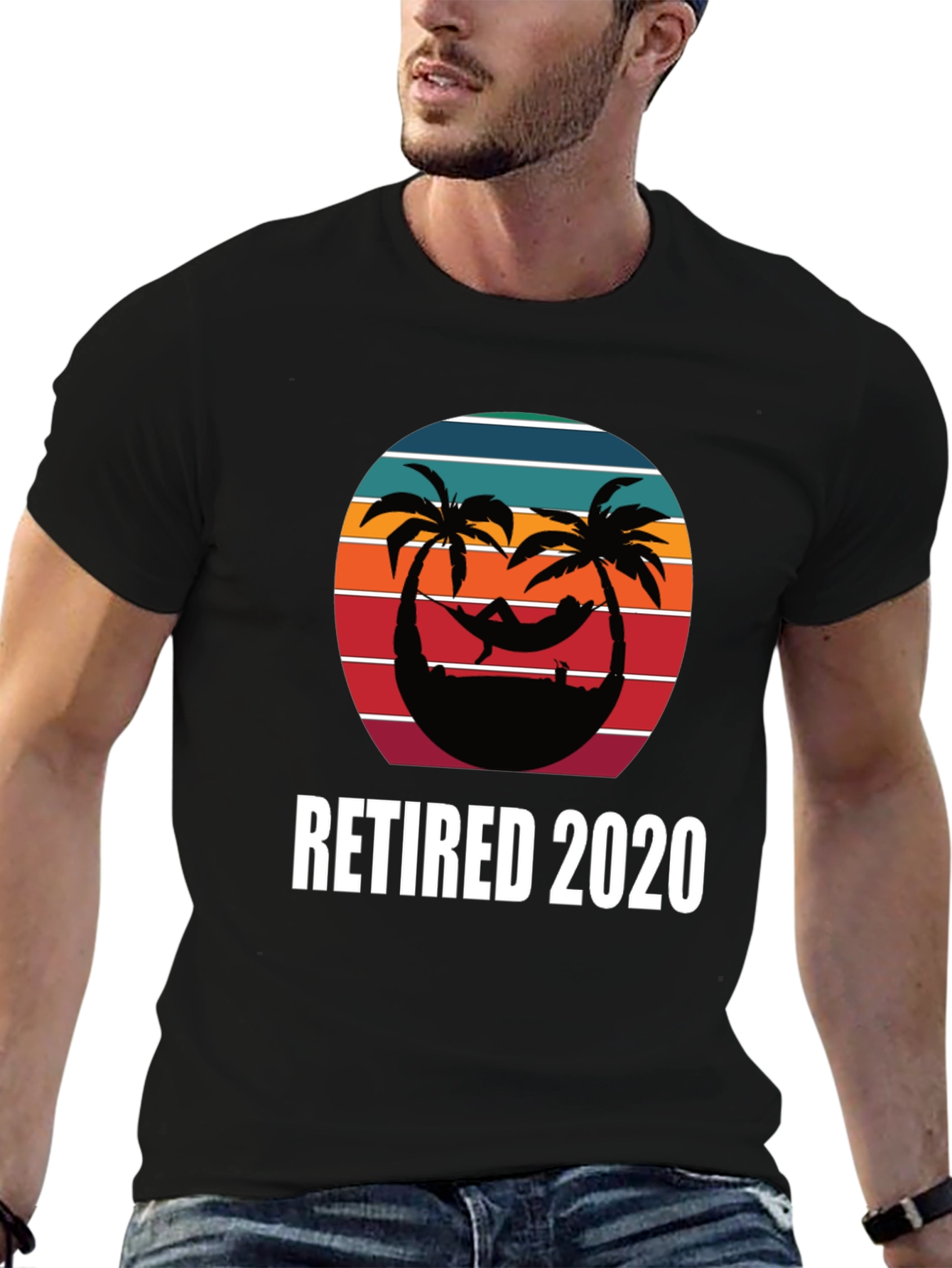 Retired 2020 Palm Tree Hammock Graphic Tee - 6