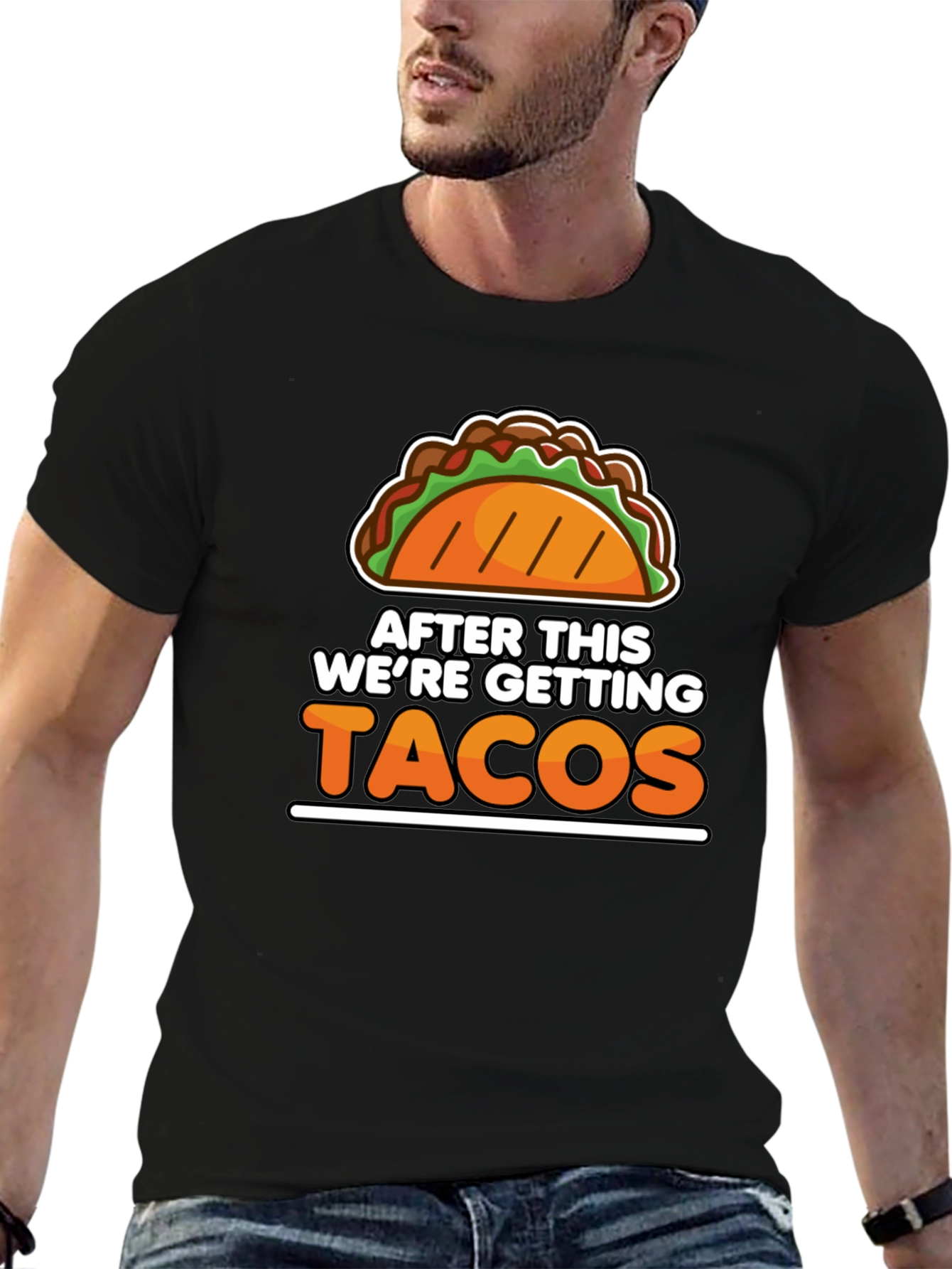 Black Tacos Graphic Tee - After This We're Getting Tacos view 6