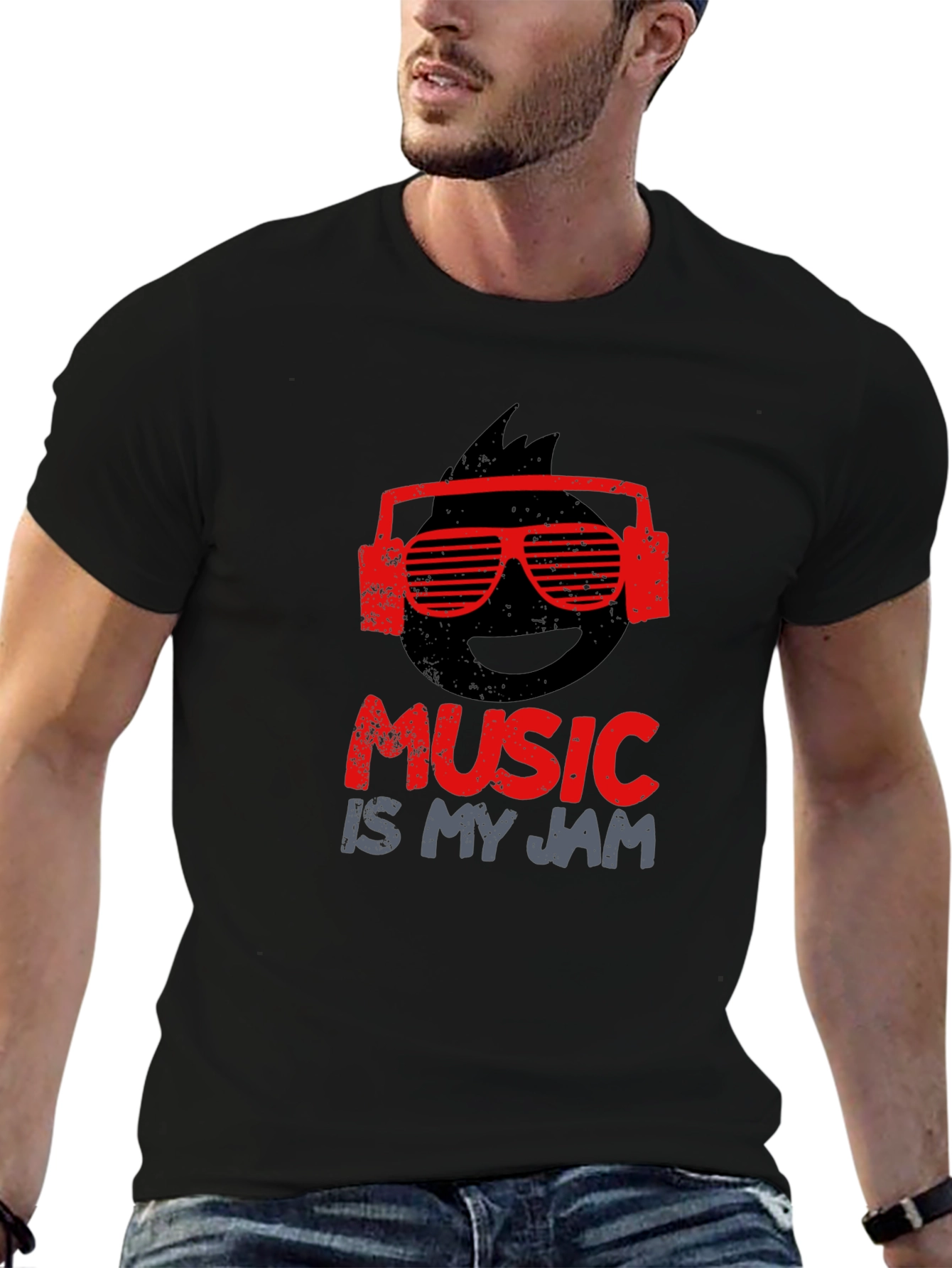 Black Music is My Jam Graphic Tee view 6