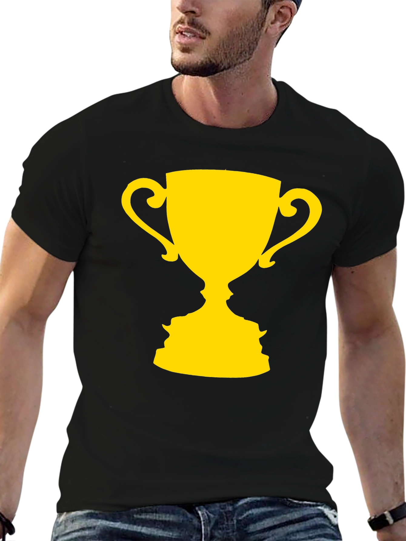 Optical Illusion Trophy T-Shirt - 6