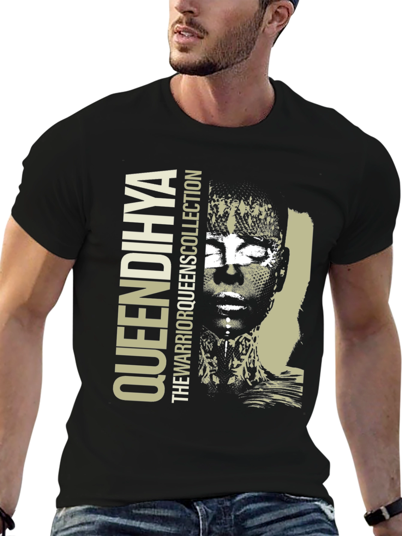 Queen Dihiya Graphic Print T-Shirt - 6