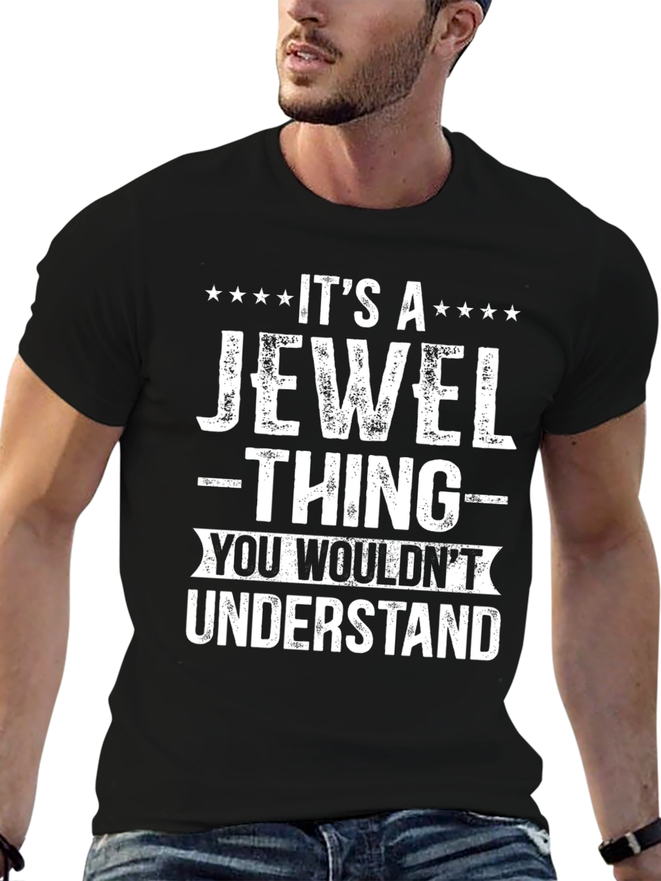 Black It's a Jewel Thing - Graphic T-Shirt view 6