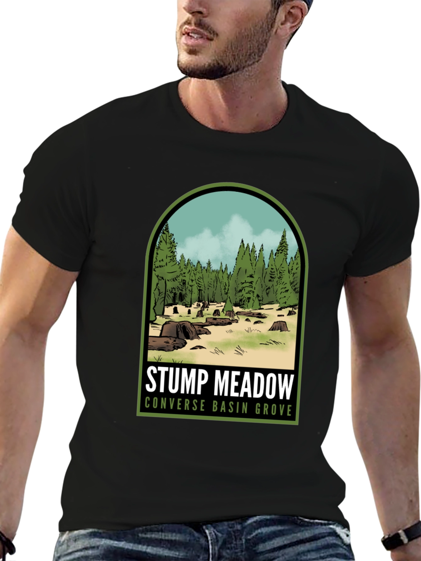 Black Stump Meadow Graphic Tee view 6