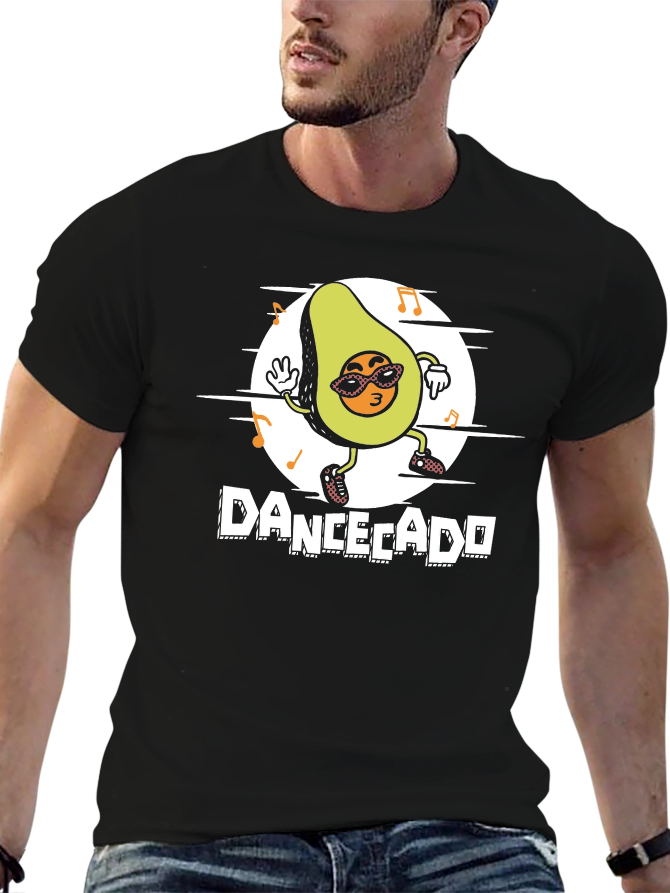 Black Dancecado Black T-Shirt view 6